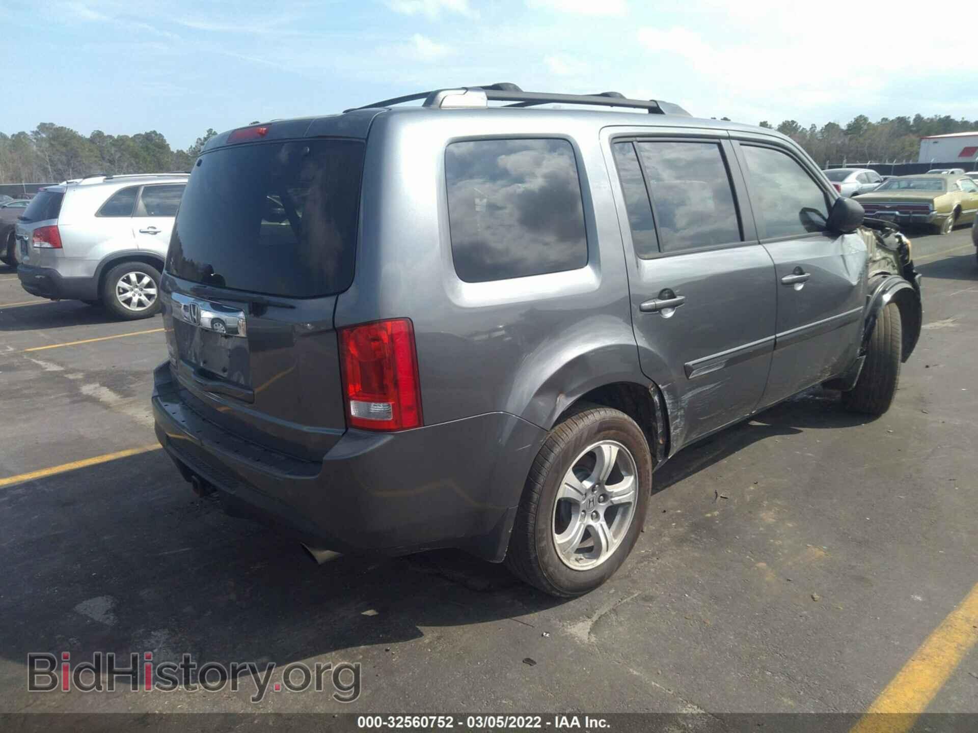 2012 HONDA PILOT - VIN: 5FNYF3H45CB012192 - Фото 4