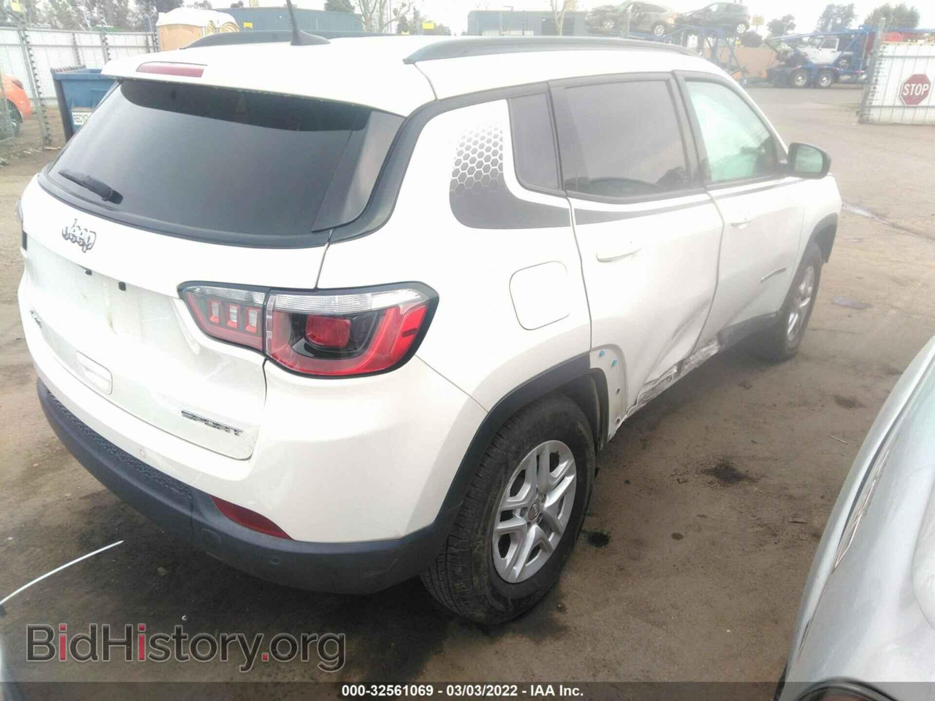 2018 JEEP COMPASS - VIN: 3C4NJDAB0JT261644 - Фото 4