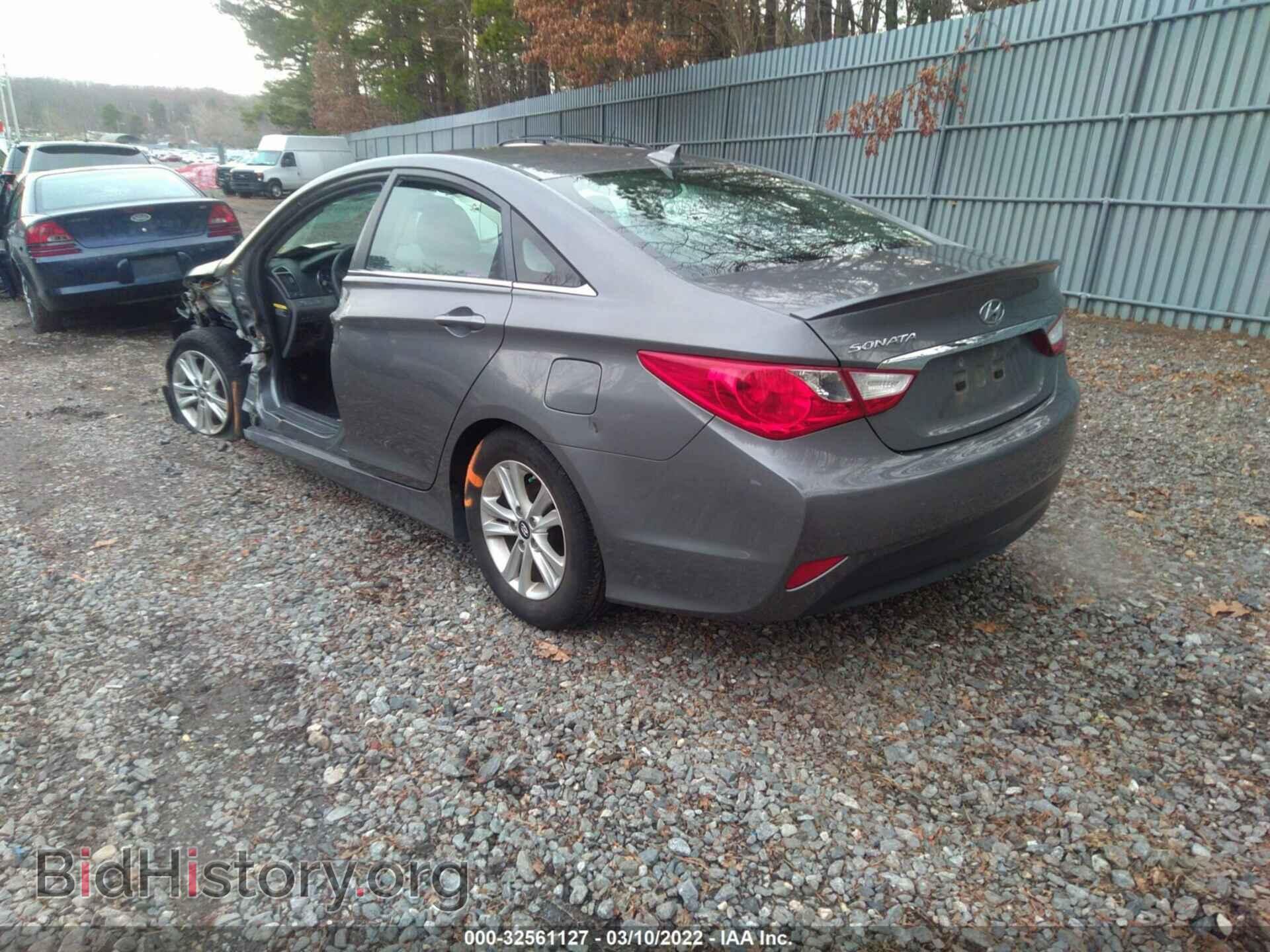 2014 HYUNDAI SONATA - VIN: 5NPEB4AC2EH938656 - Фото 3