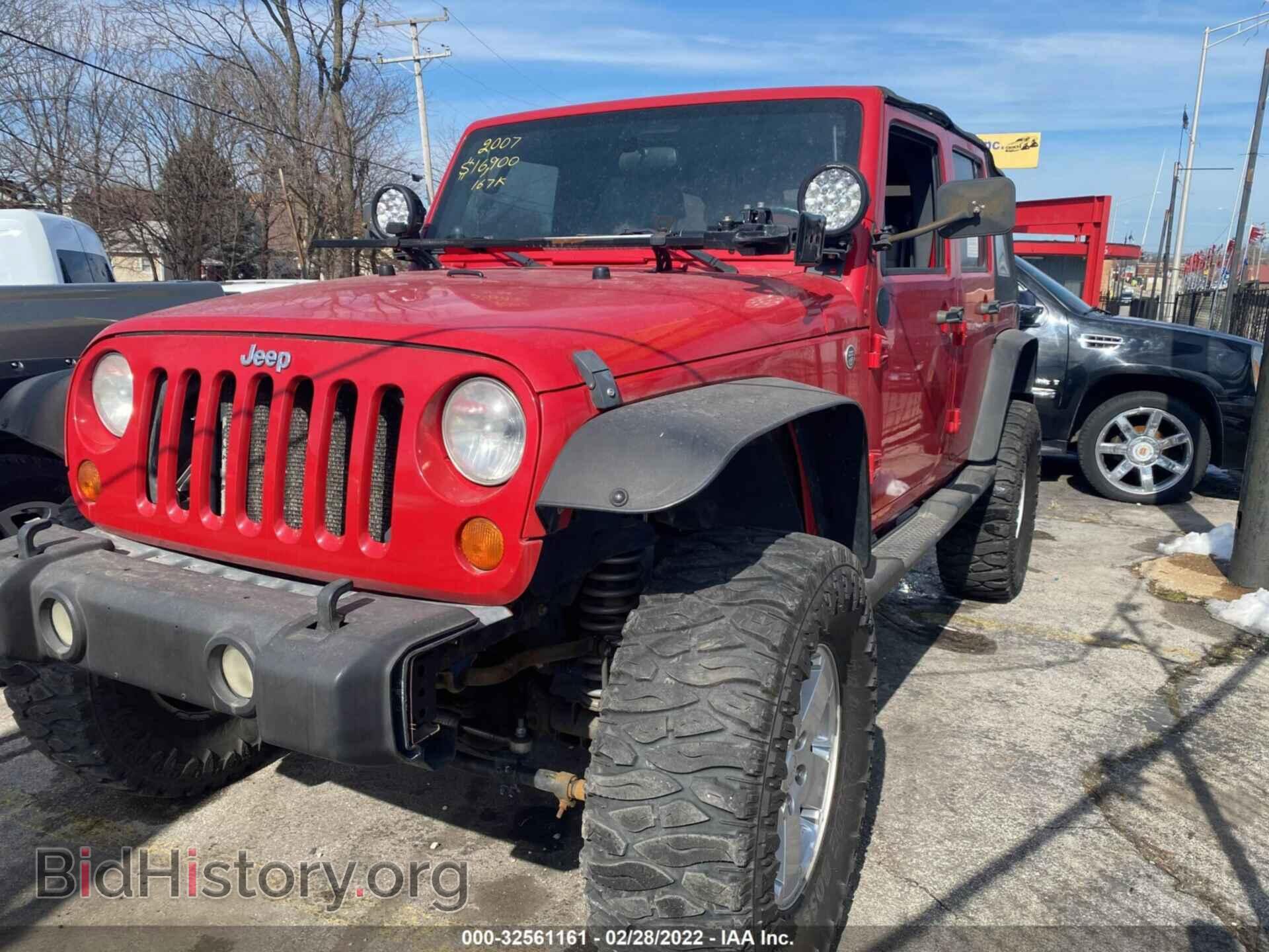 2007 JEEP WRANGLER - VIN: 1J4GA39177L167659 - Фото 2