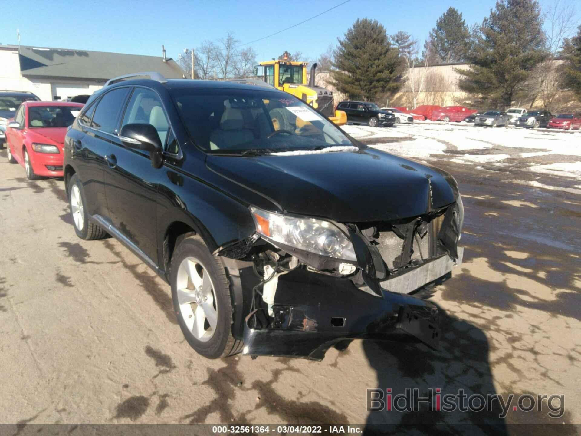 Photo 2T2BK1BA6CC140557 - LEXUS RX 350 2012