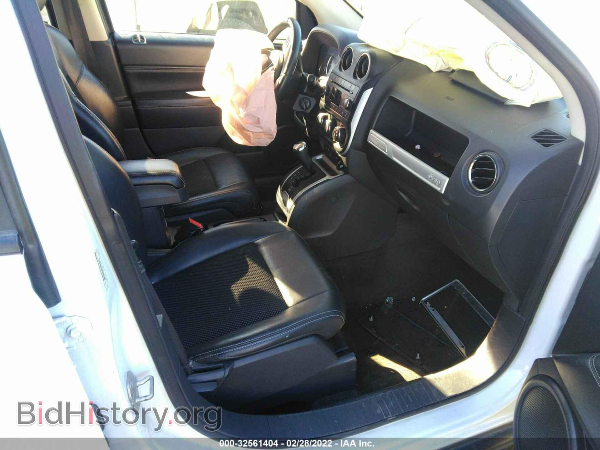 2016 JEEP COMPASS - VIN: 1C4NJDEB0GD810462 - Фото 5