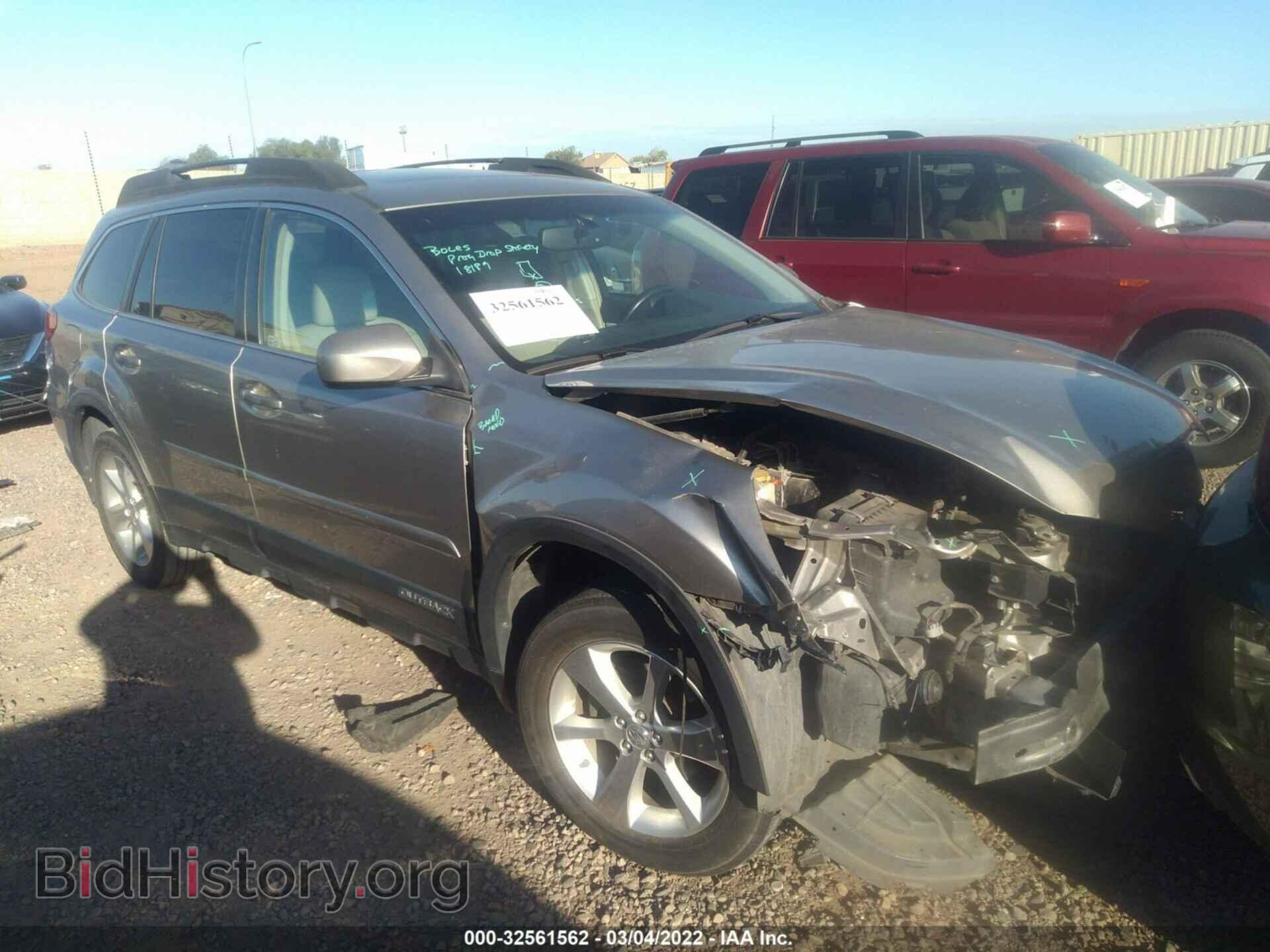 Фотография 4S4BRBLC2E3312709 - SUBARU OUTBACK 2014