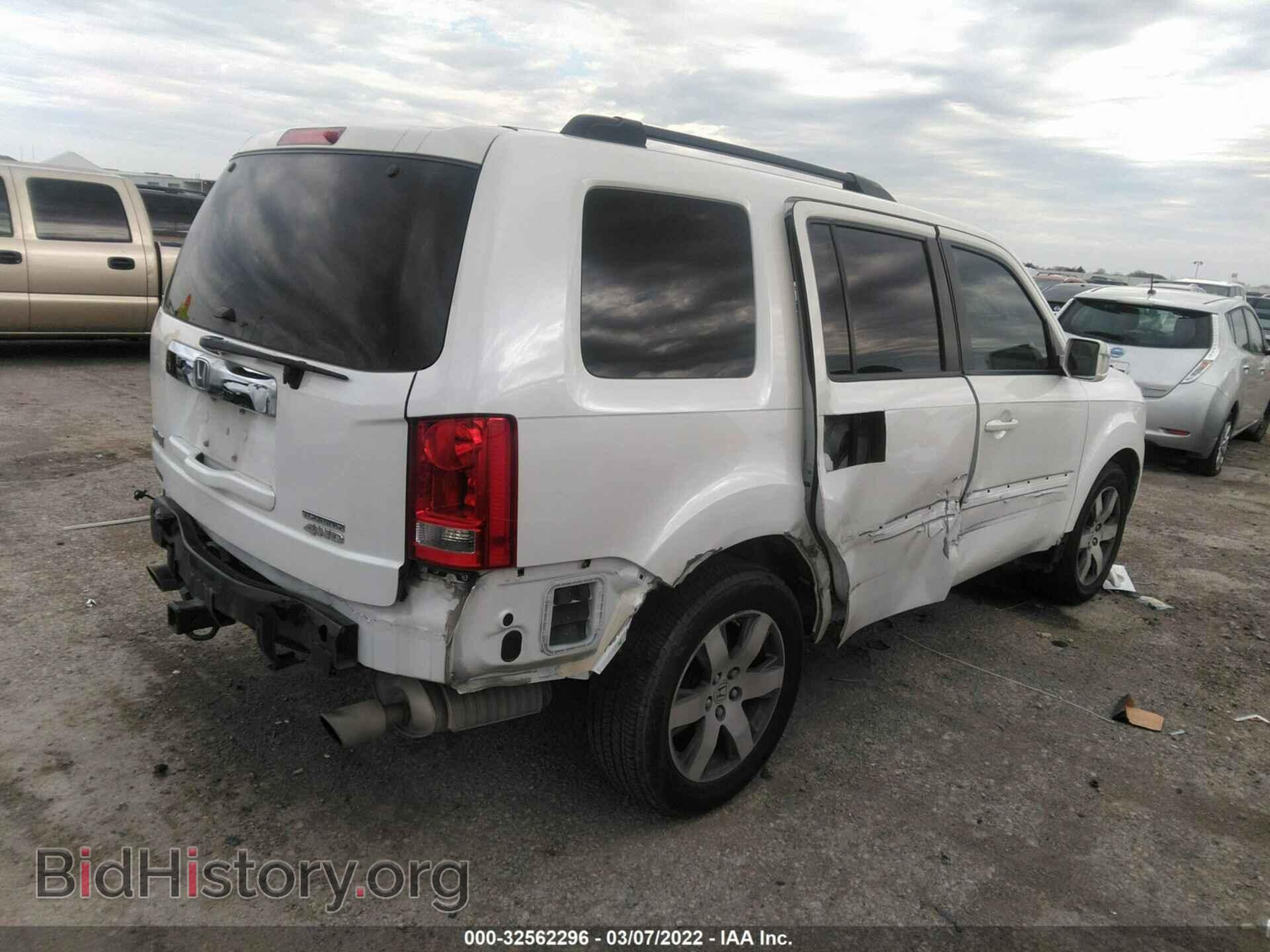2013 HONDA PILOT - VIN: 5FNYF4H98DB058960 - Фото 4