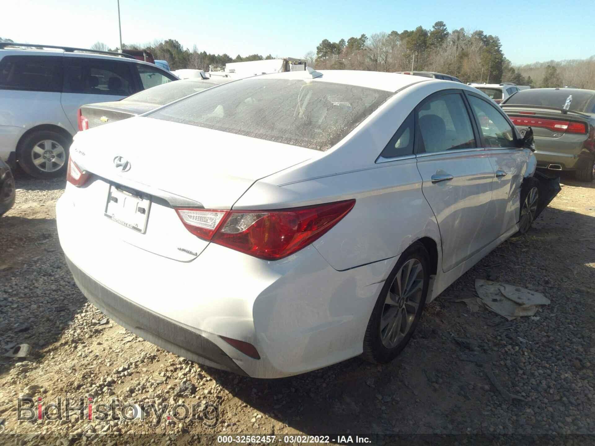 2014 HYUNDAI SONATA - VIN: 5NPEC4AC3EH854889 - Фото 4