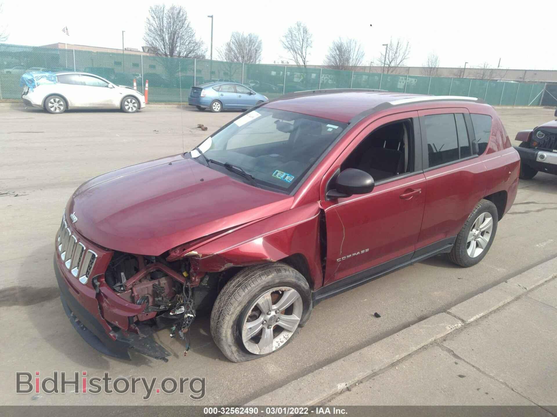 2014 JEEP COMPASS - VIN: 1C4NJDBB6ED828899 - Фото 2