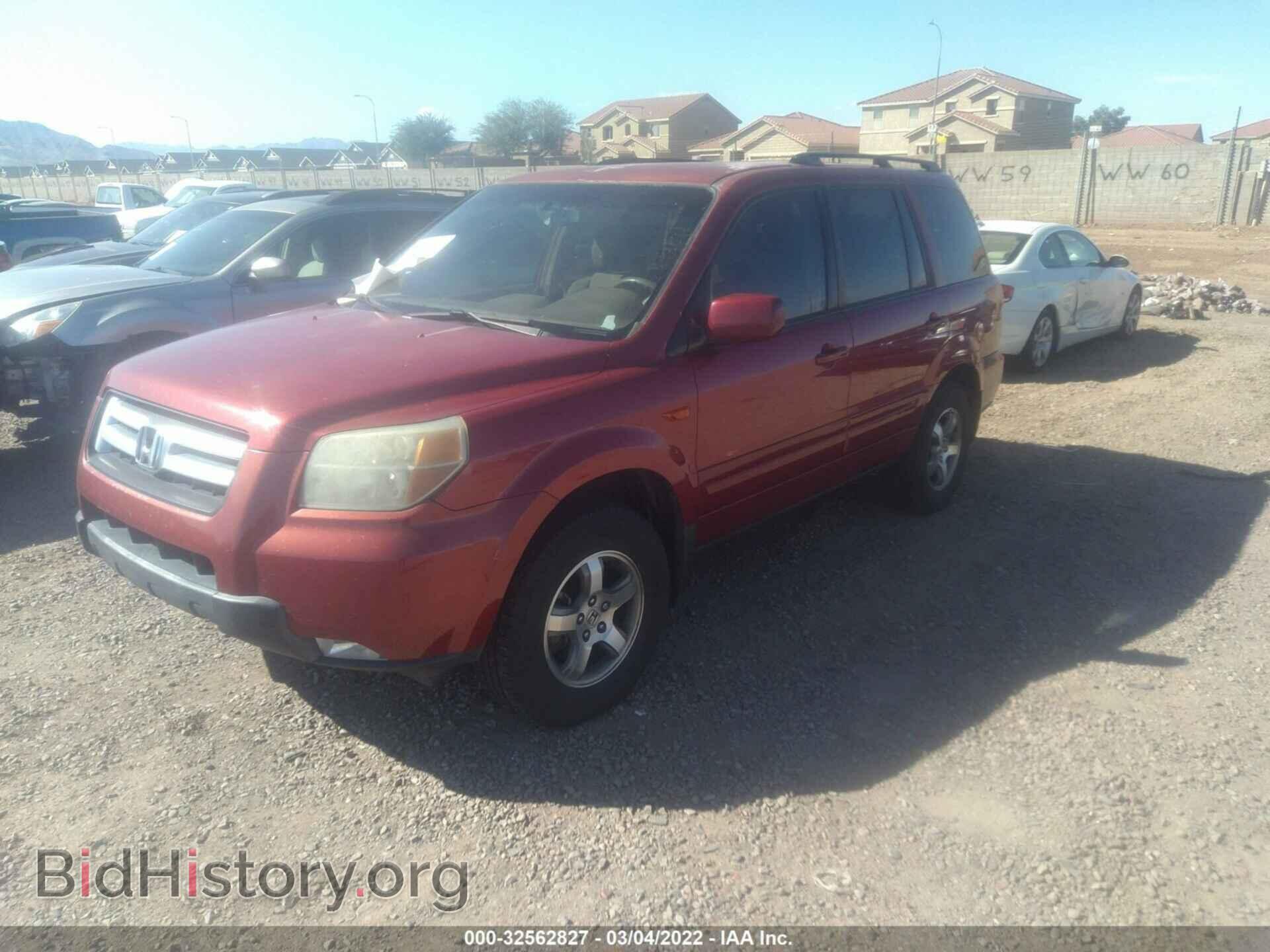 2006 HONDA PILOT - VIN: 2HKYF18416H531296 - Фото 2