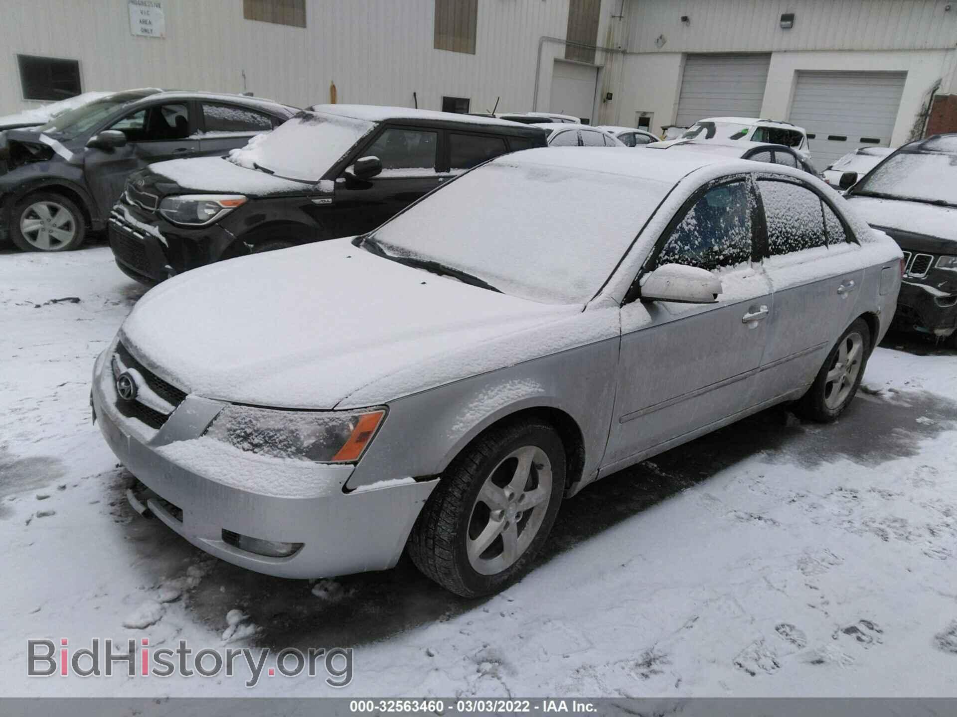 2007 HYUNDAI SONATA - VIN: 5NPEU46F77H245145 - Фото 2
