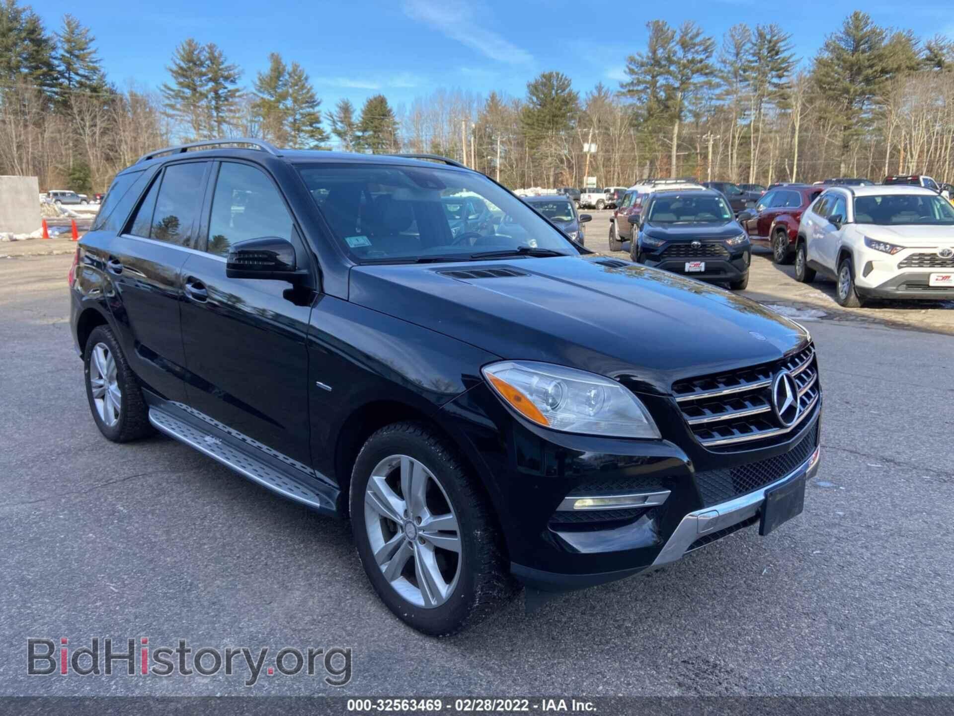 Photo 4JGDA5HB5CA000992 - MERCEDES-BENZ M-CLASS 2012