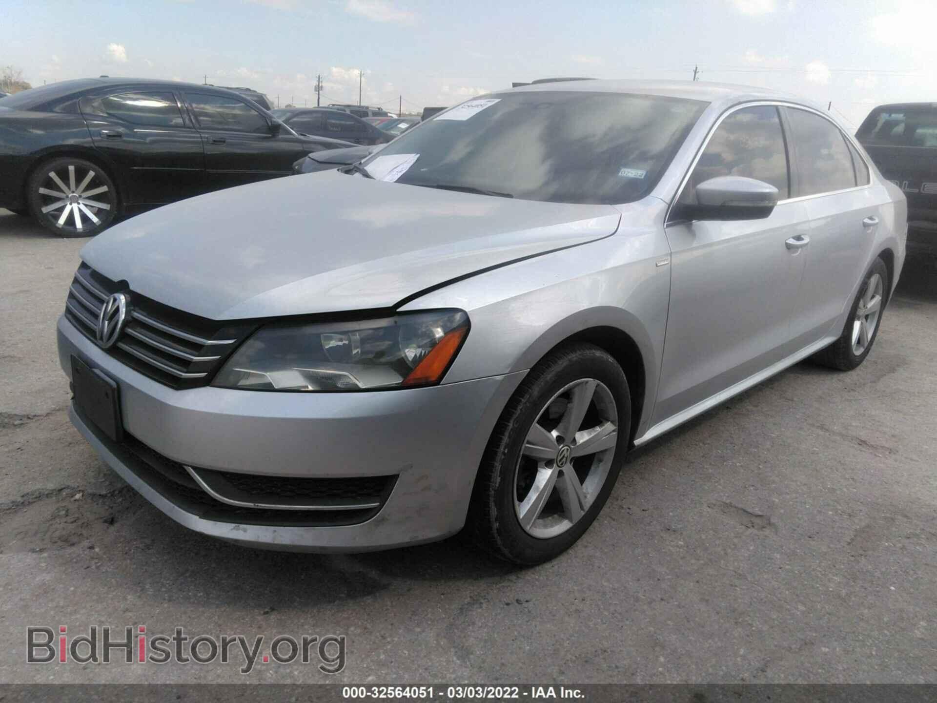 2014 VOLKSWAGEN PASSAT - VIN: 1VWAT7A37EC033240 - Фото 2