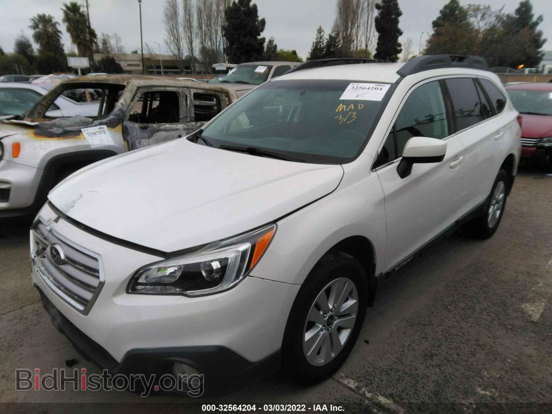 2017 SUBARU OUTBACK - VIN: 4S4BSACC4H3343575 - Фото 2