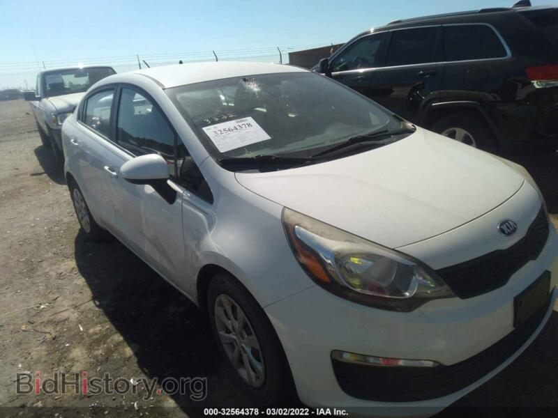 2016 Kia RIO LX (VIN KNADM4A35G6623320) — фото 1 из 11, IAAI, повреждение: угон