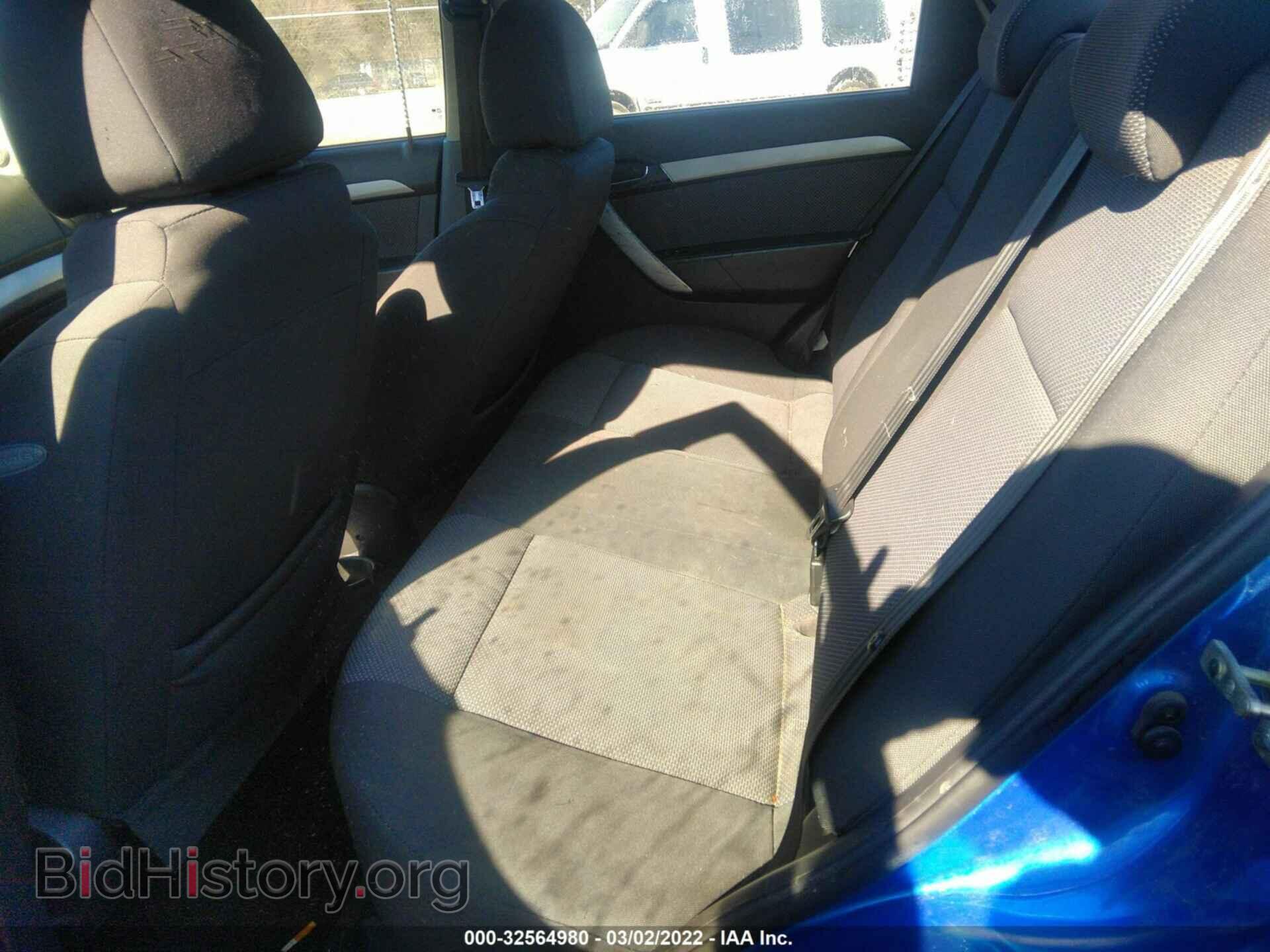 2011 CHEVROLET AVEO - VIN: KL1TD5DE1BB256988 - Фото 8