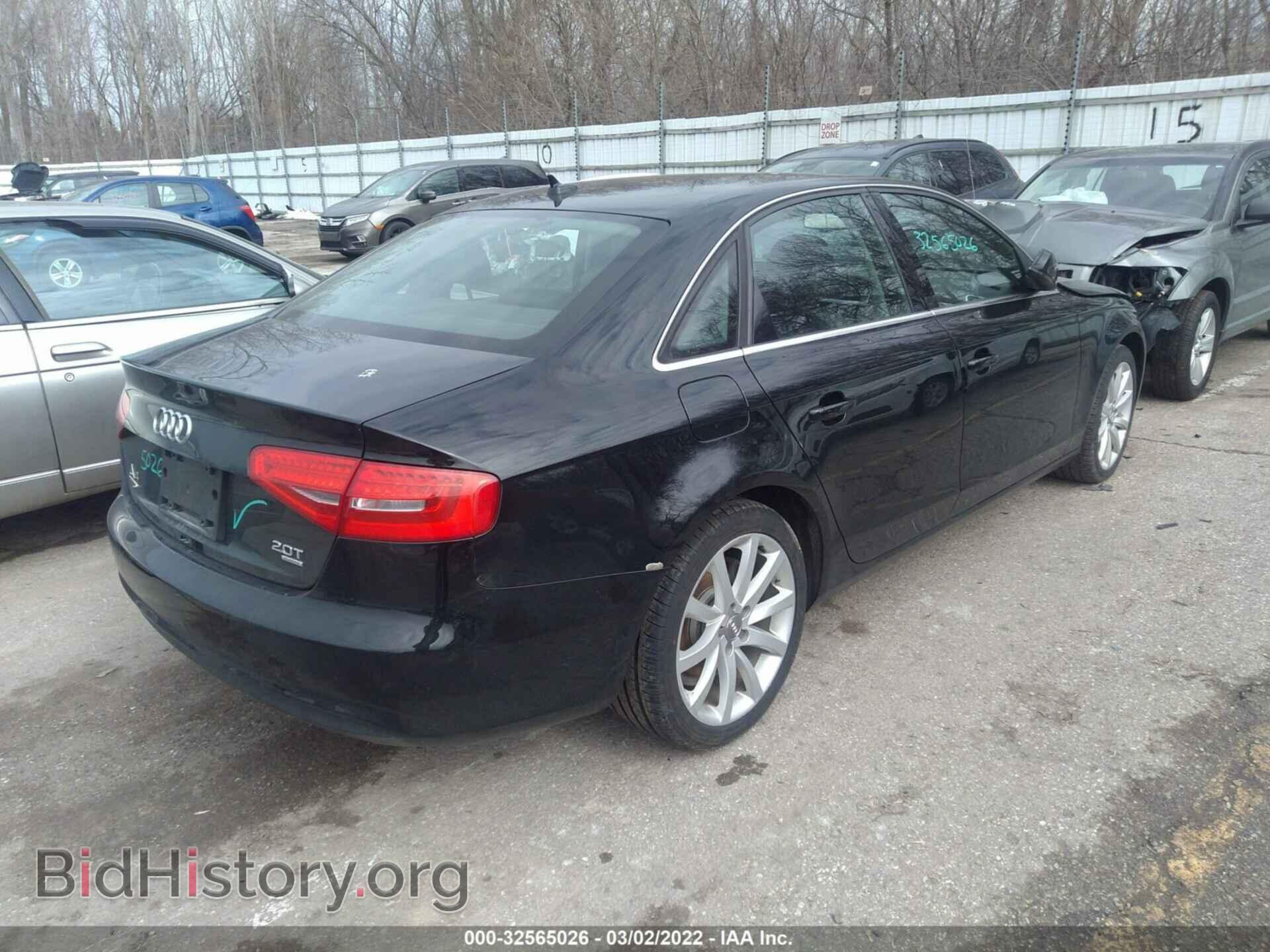 2013 AUDI A4 - VIN: WAUFFAFL6DN022395 - Фото 4