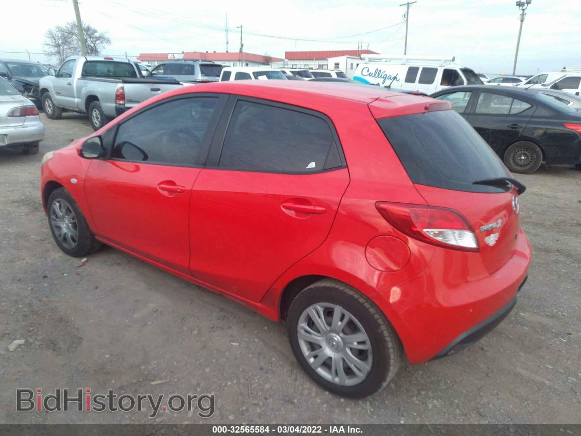 2013 MAZDA MAZDA2 - VIN: JM1DE1KZ8D0170424 - Фото 3
