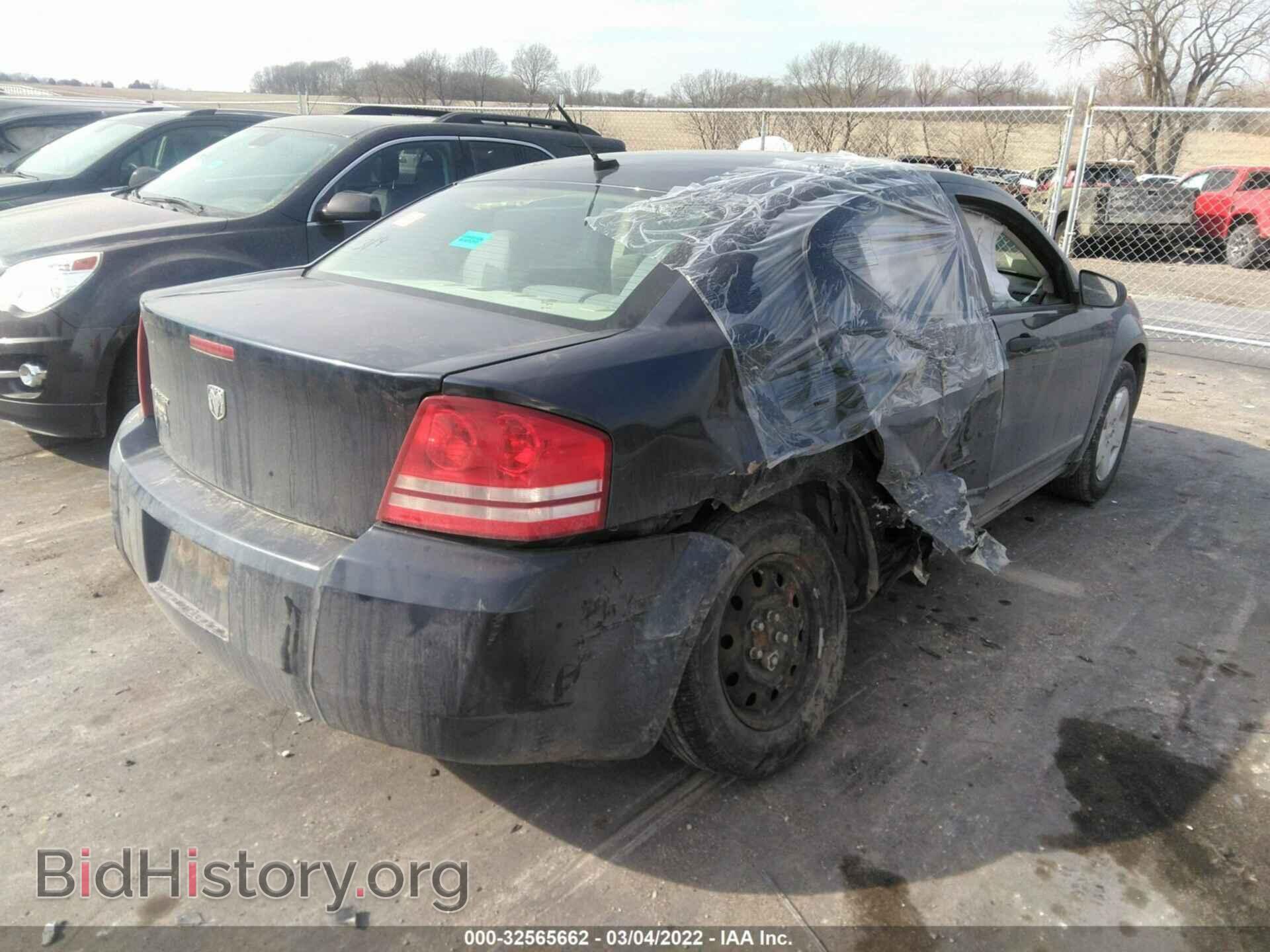 2008 DODGE AVENGER - VIN: 1B3LC46K38N256296 - Фото 4