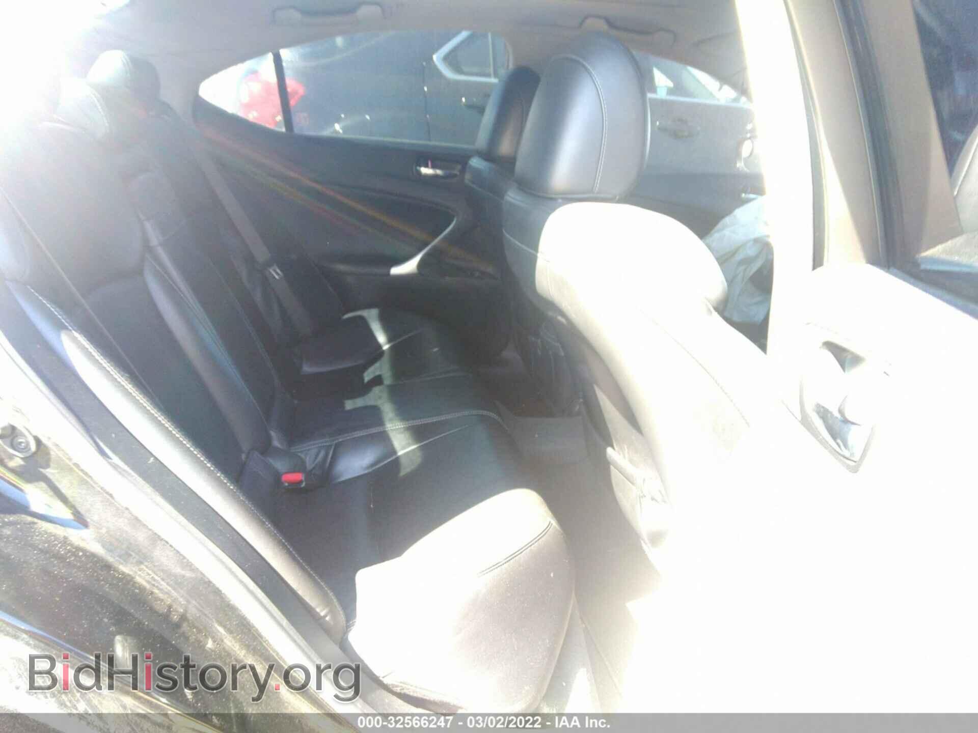 2009 LEXUS IS 250 - VIN: JTHBK262395105749 - Фото 8