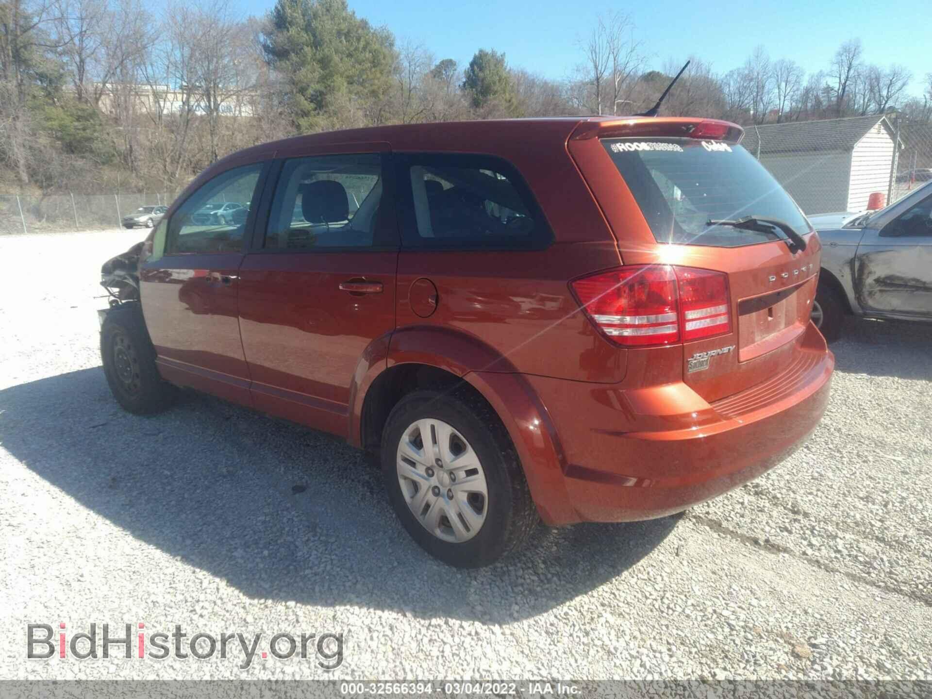 2014 DODGE JOURNEY - VIN: 3C4PDCAB3ET102522 - Фото 3