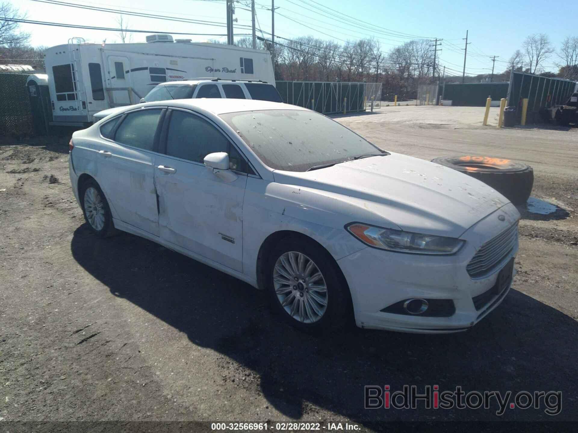 Photo 3FA6P0PU9GR322005 - FORD FUSION ENERGI 2016