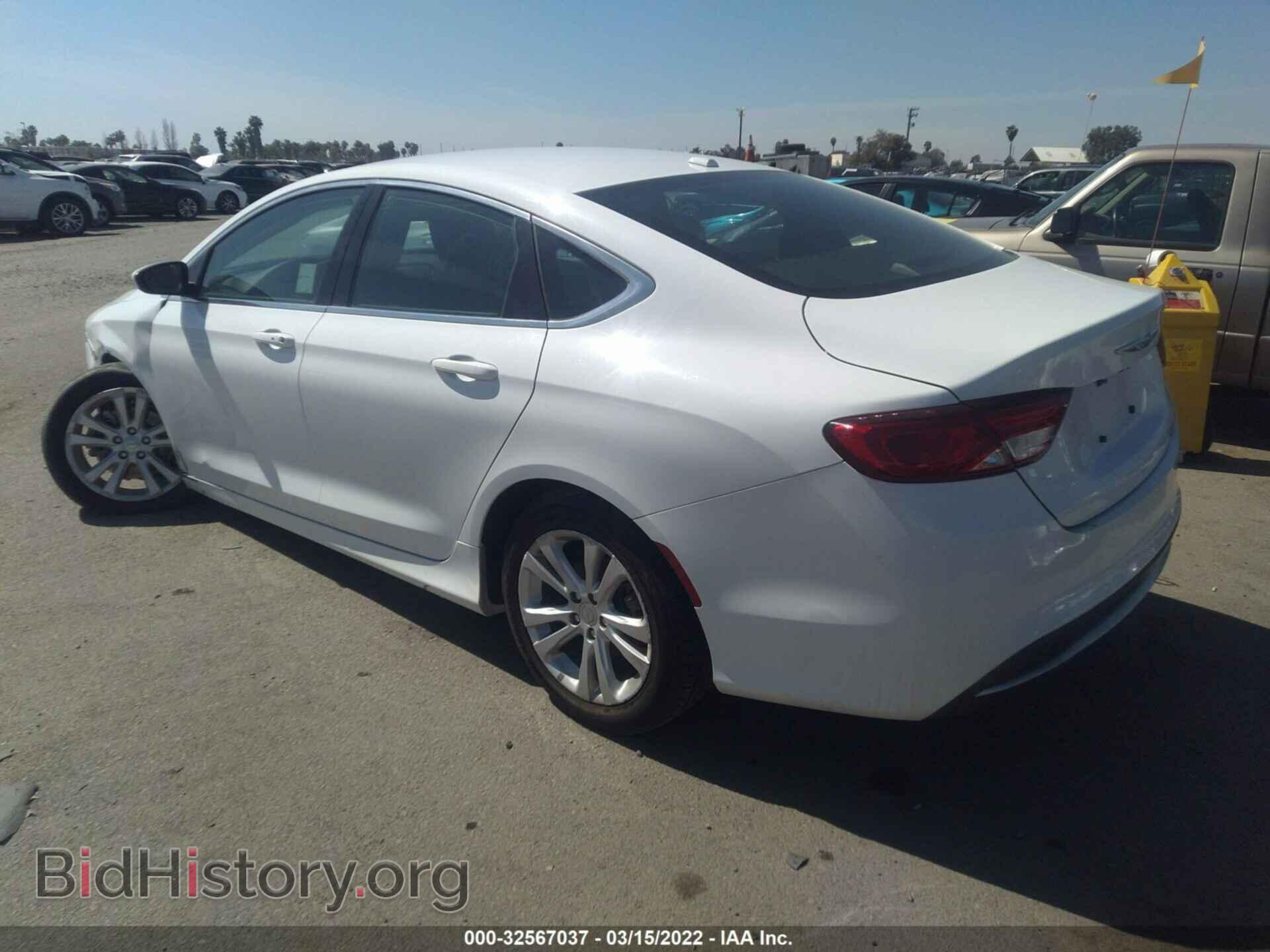 2016 CHRYSLER 200 - VIN: 1C3CCCAB0GN174447 - Фото 3