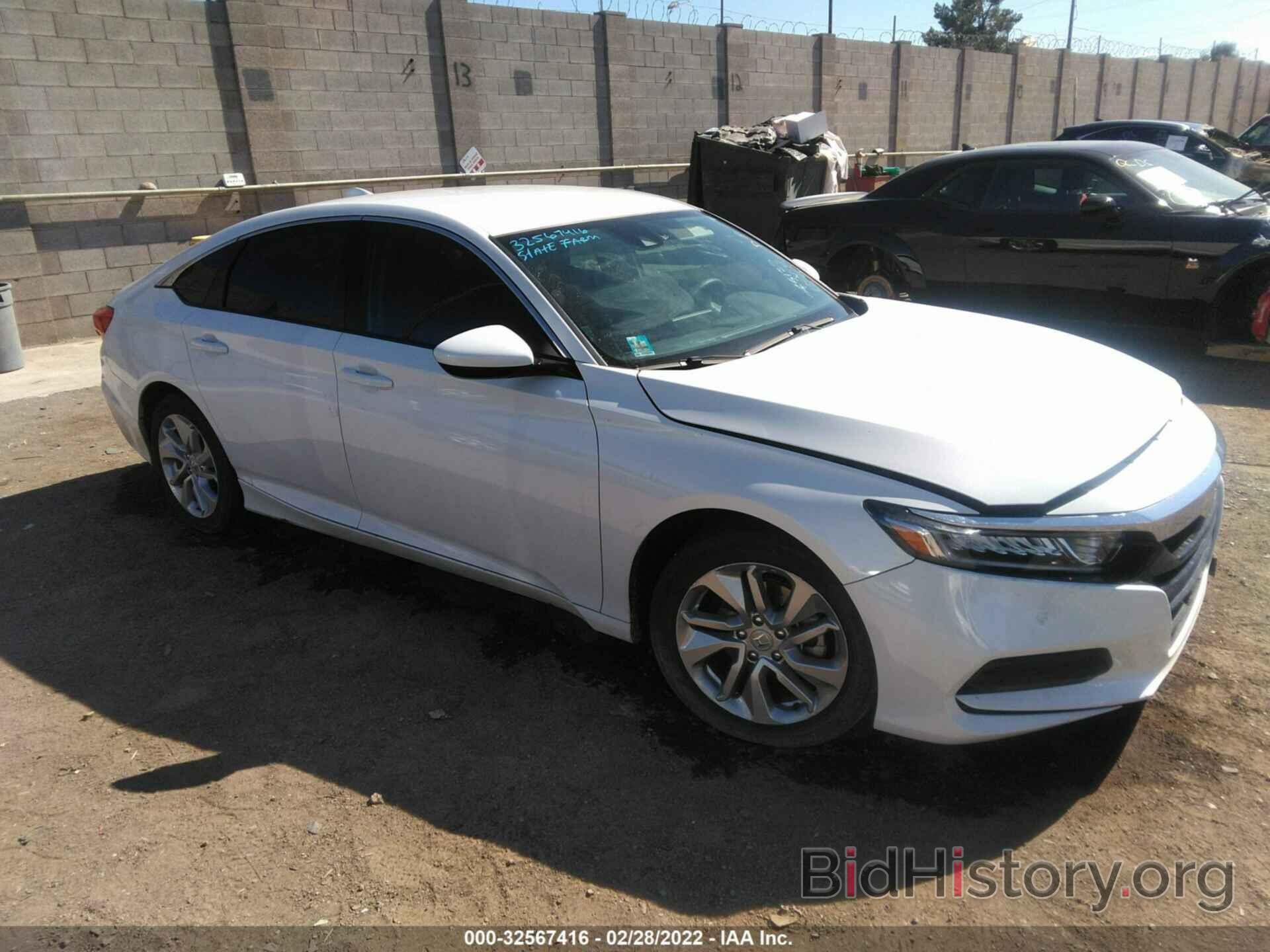 Photo 1HGCV1F16LA023805 - HONDA ACCORD SEDAN 2020