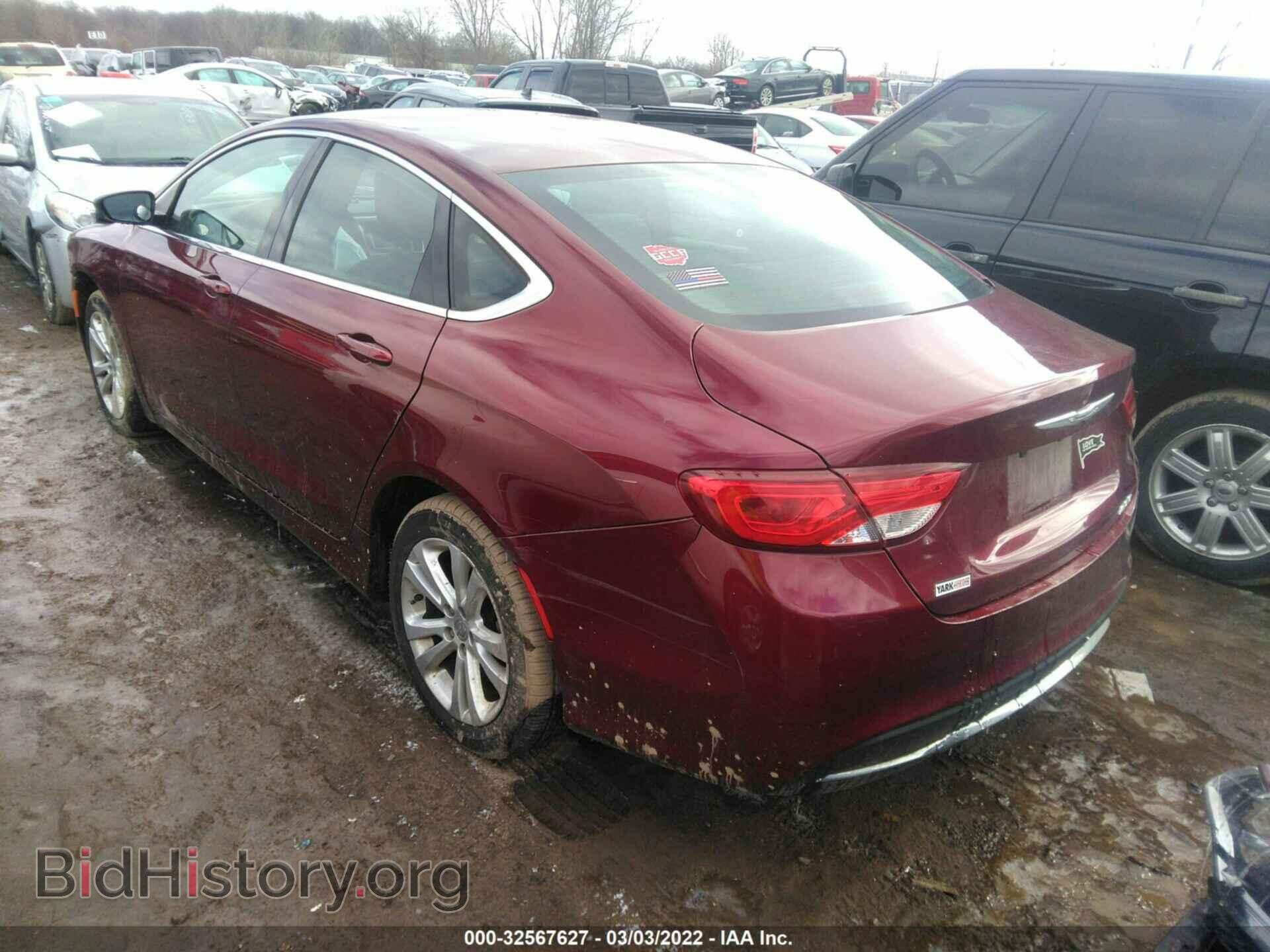 2016 CHRYSLER 200 - VIN: 1C3CCCAB7GN112561 - Фото 3