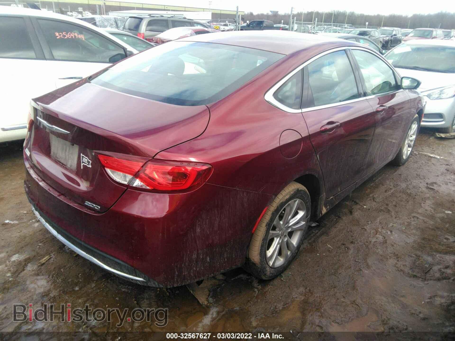 2016 CHRYSLER 200 - VIN: 1C3CCCAB7GN112561 - Фото 4
