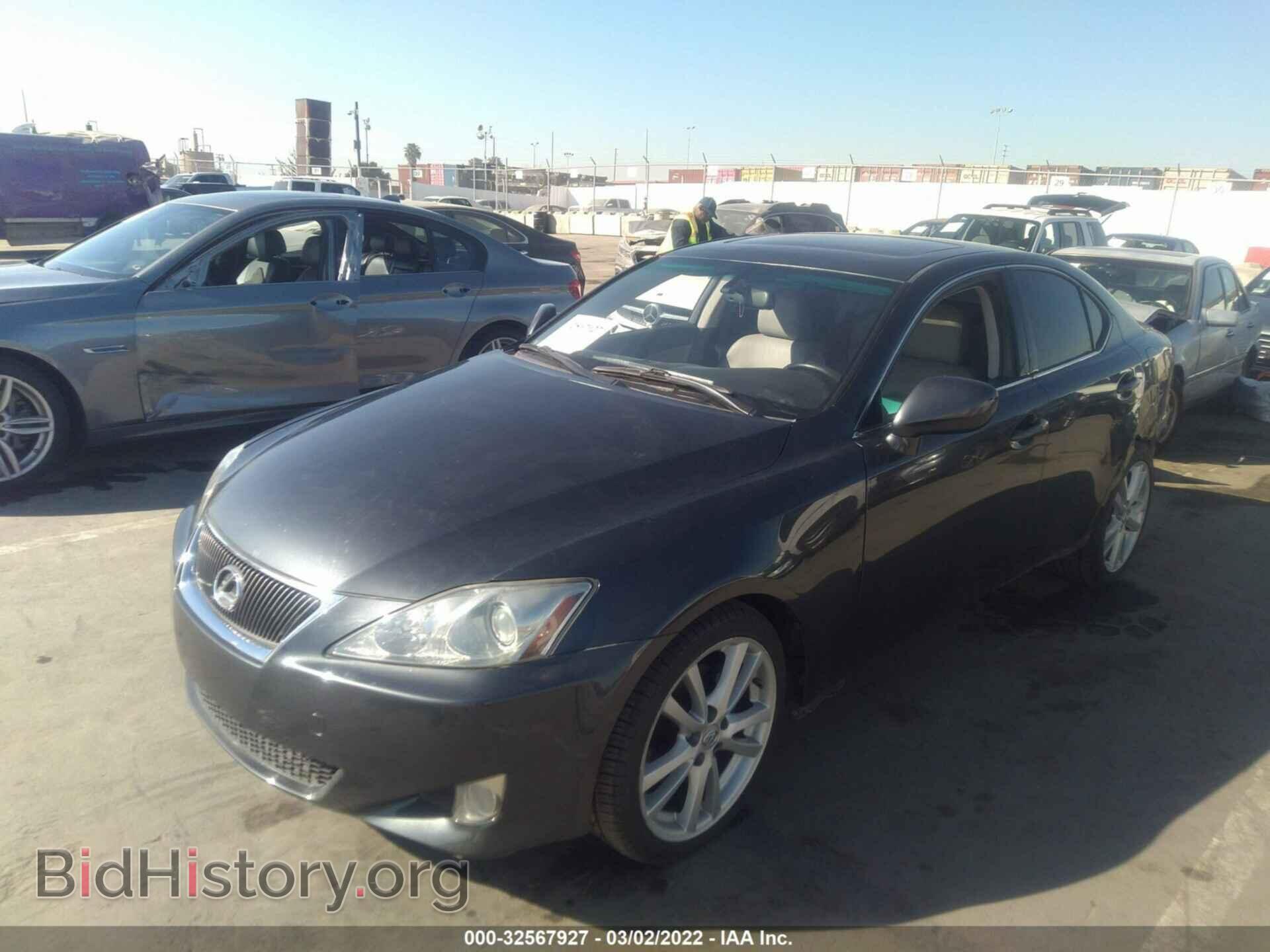 2007 LEXUS IS 250 - VIN: JTHBK262775029854 - Фото 2