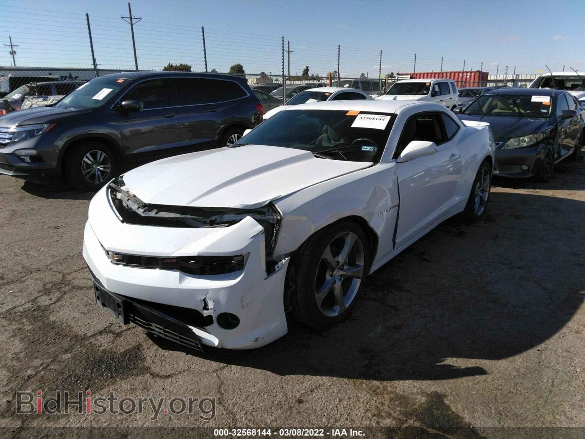 2014 CHEVROLET CAMARO - VIN: 2G1FC1E38E9180151 - Фото 2