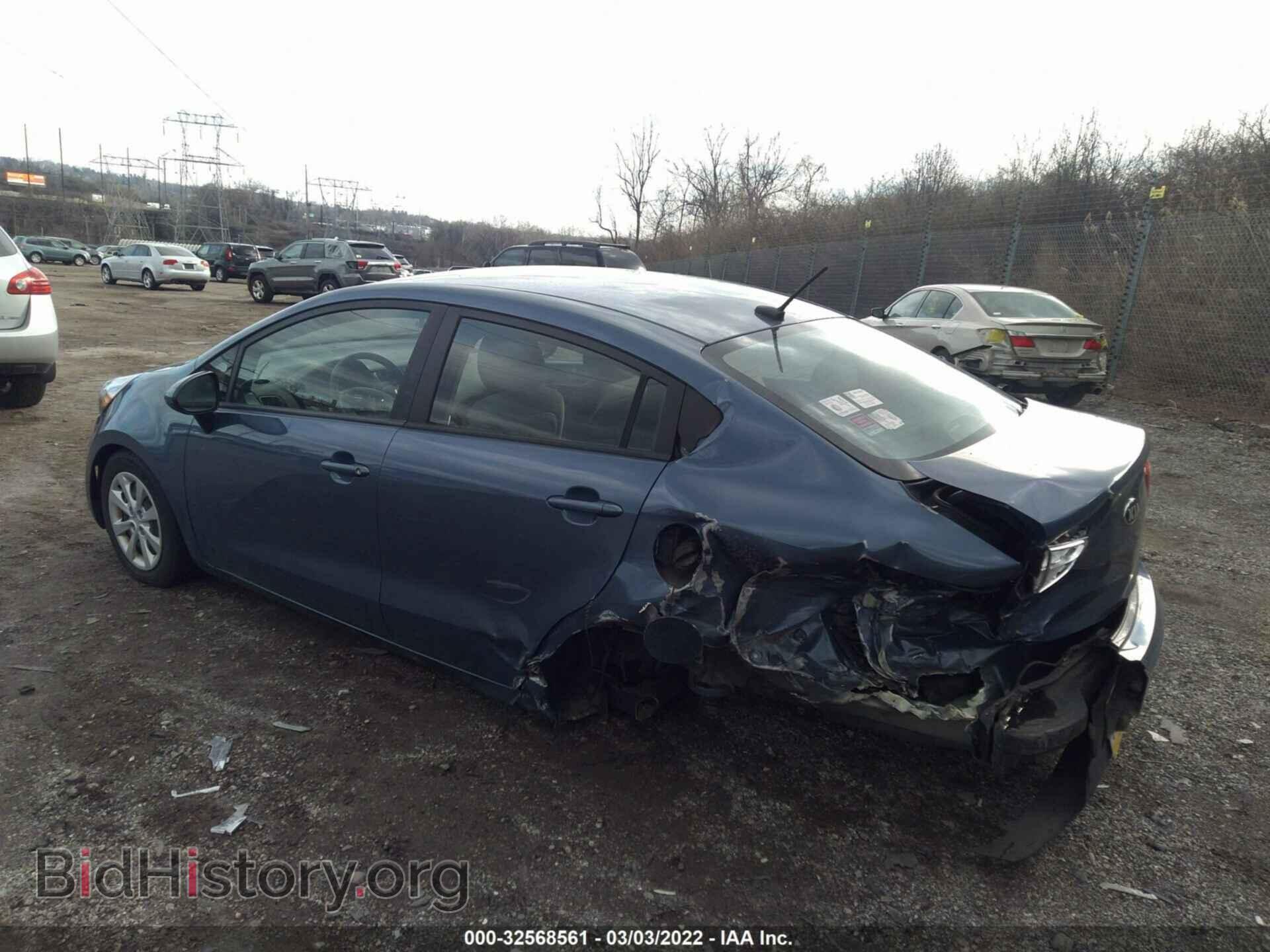 2016 KIA RIO - VIN: KNADM4A38G6586361 - Фото 3