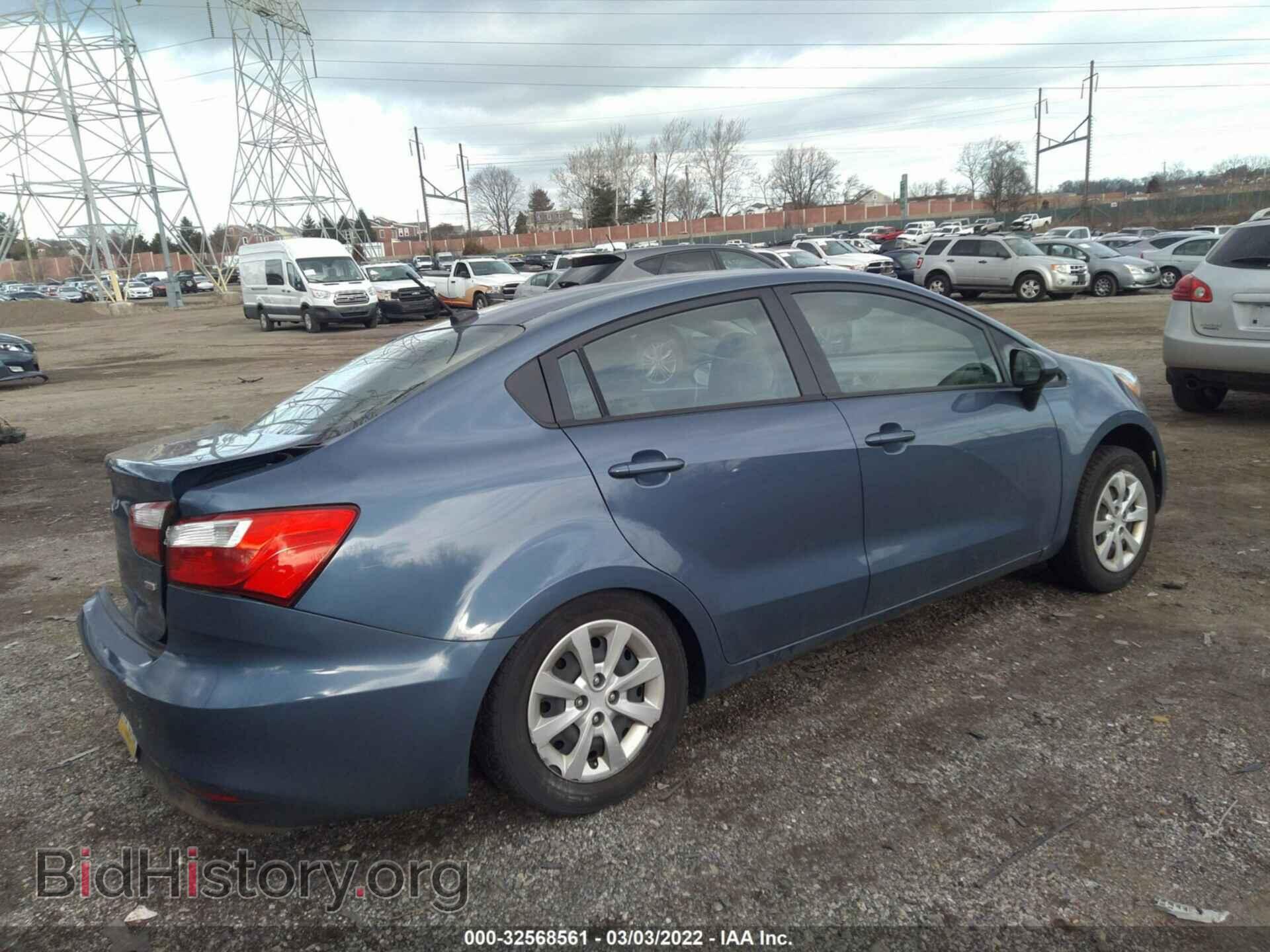 2016 KIA RIO - VIN: KNADM4A38G6586361 - Фото 4