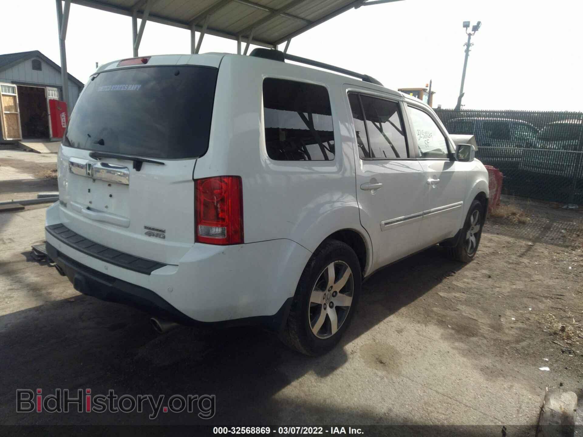 2013 HONDA PILOT - VIN: 5FNYF4H96DB003097 - Фото 4