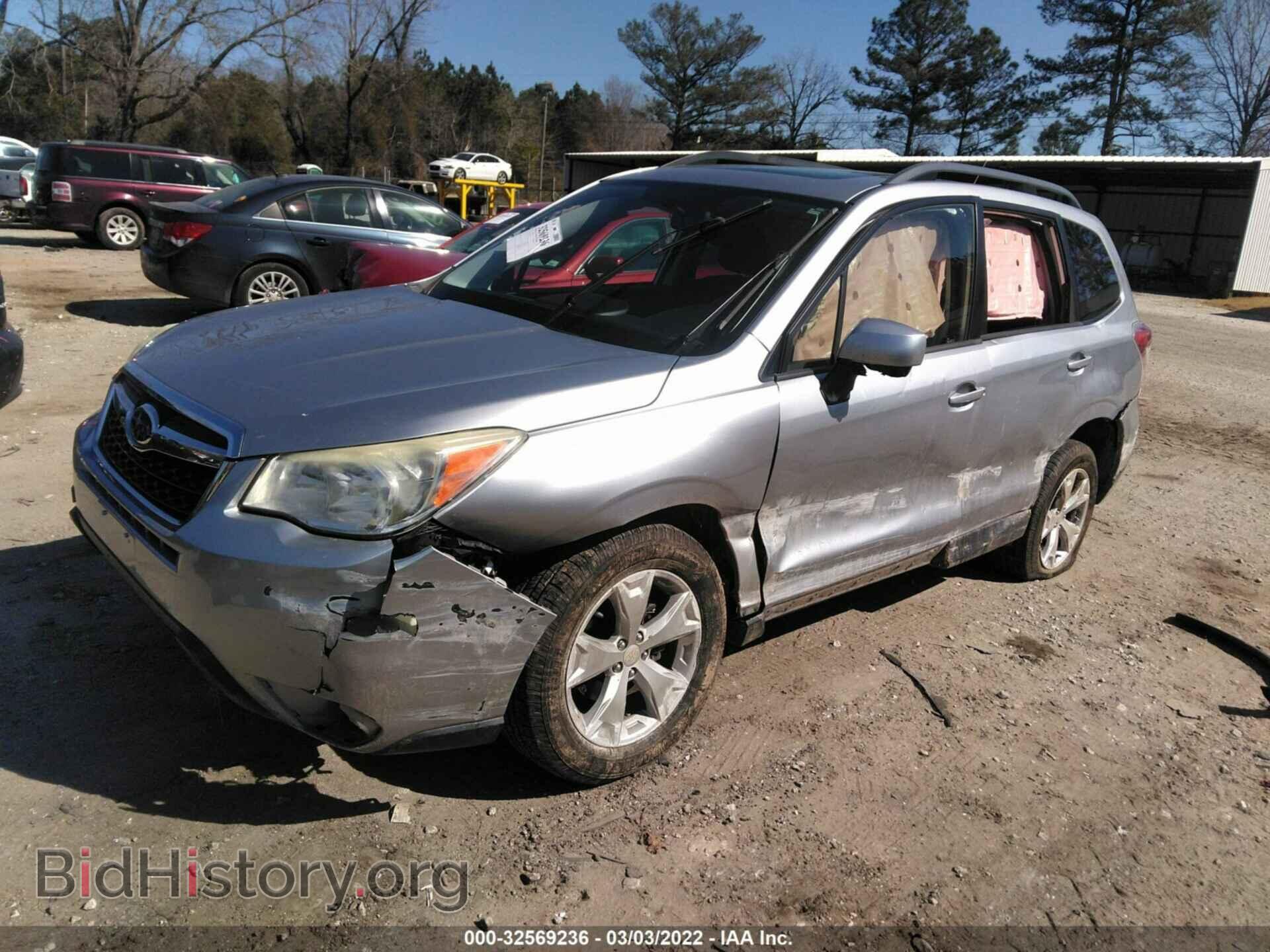 2014 SUBARU FORESTER - VIN: JF2SJAEC0EH482803 - Фото 2