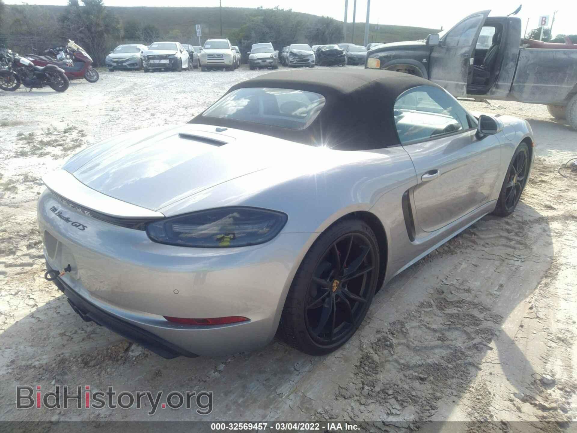 2018 PORSCHE 718 BOXSTER - VIN: WP0CB2A81JS228697 - Фото 4