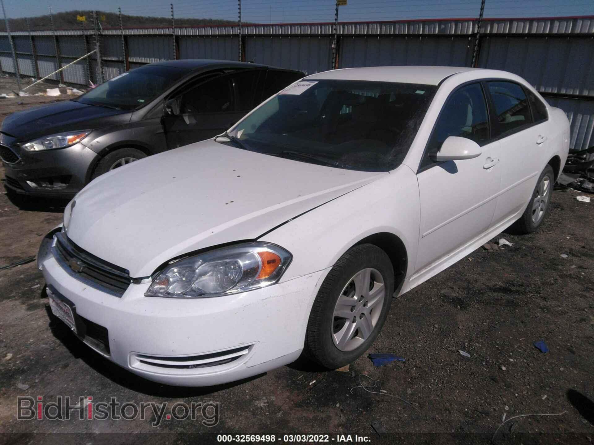 2011 CHEVROLET IMPALA - VIN: 2G1WF5EK2B1286496 - Фото 2