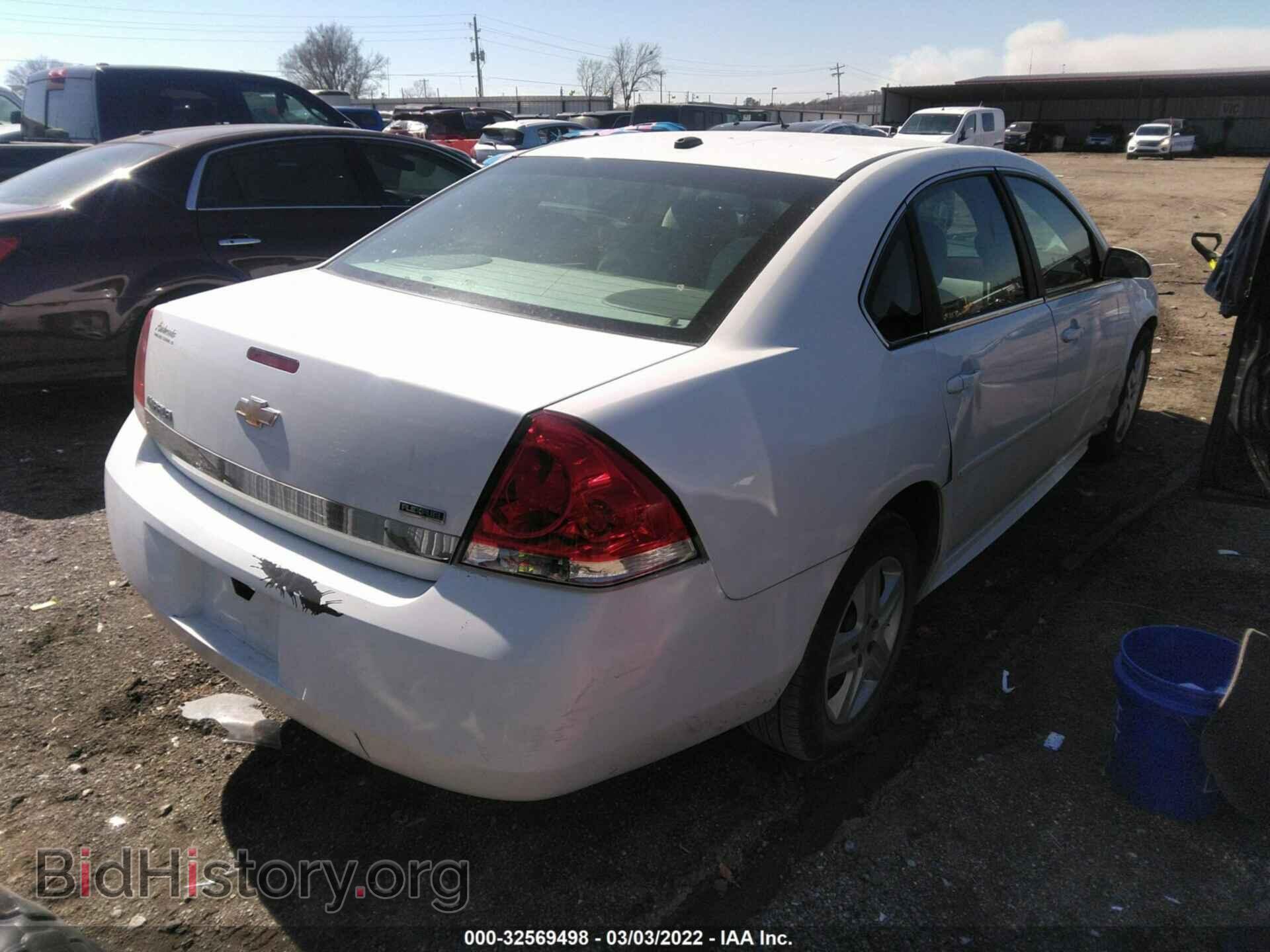 2011 CHEVROLET IMPALA - VIN: 2G1WF5EK2B1286496 - Фото 4
