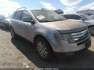 2010 Ford EDGE SEL, silver — VIN 2FMDK3JC8ABA61596, IAAI