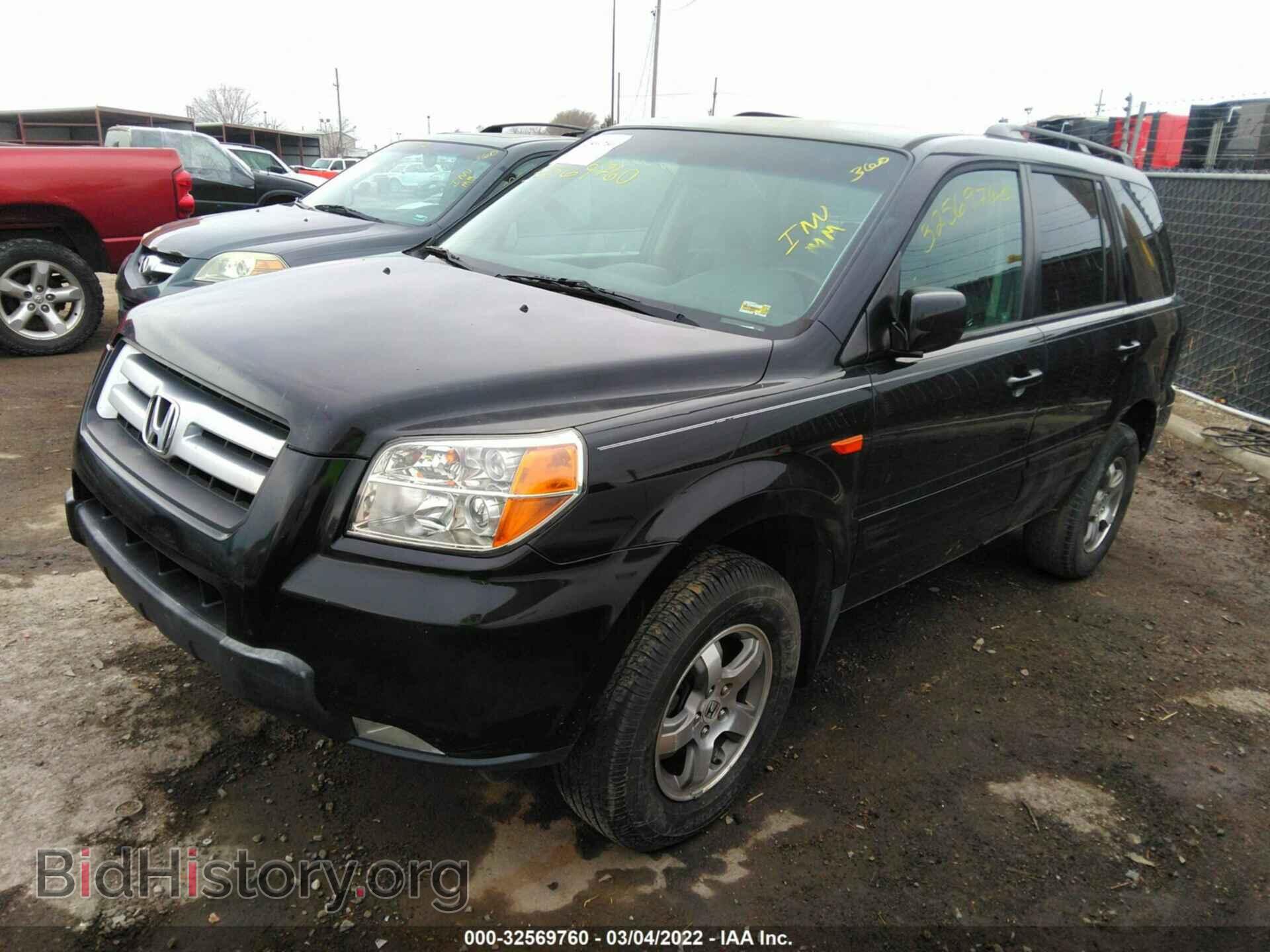 2006 HONDA PILOT - VIN: 2HKYF18436H524267 - Фото 2