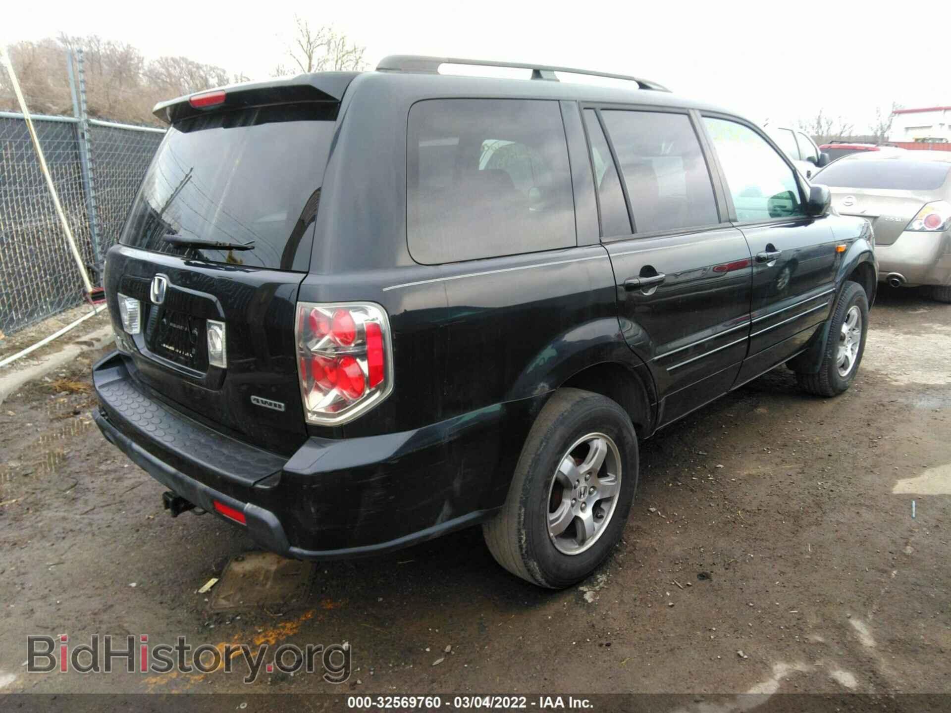 2006 HONDA PILOT - VIN: 2HKYF18436H524267 - Фото 4