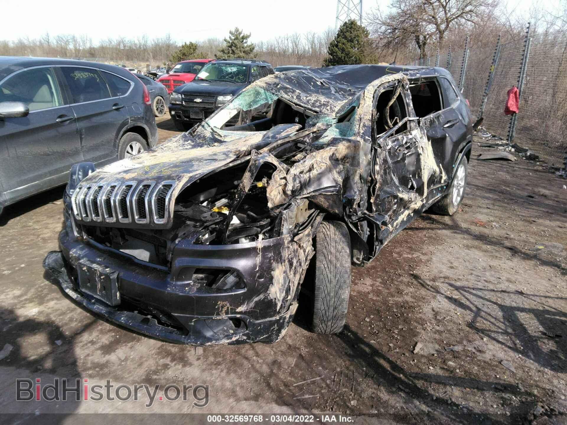 2015 JEEP CHEROKEE - VIN: 1C4PJMCS3FW687223 - Фото 2