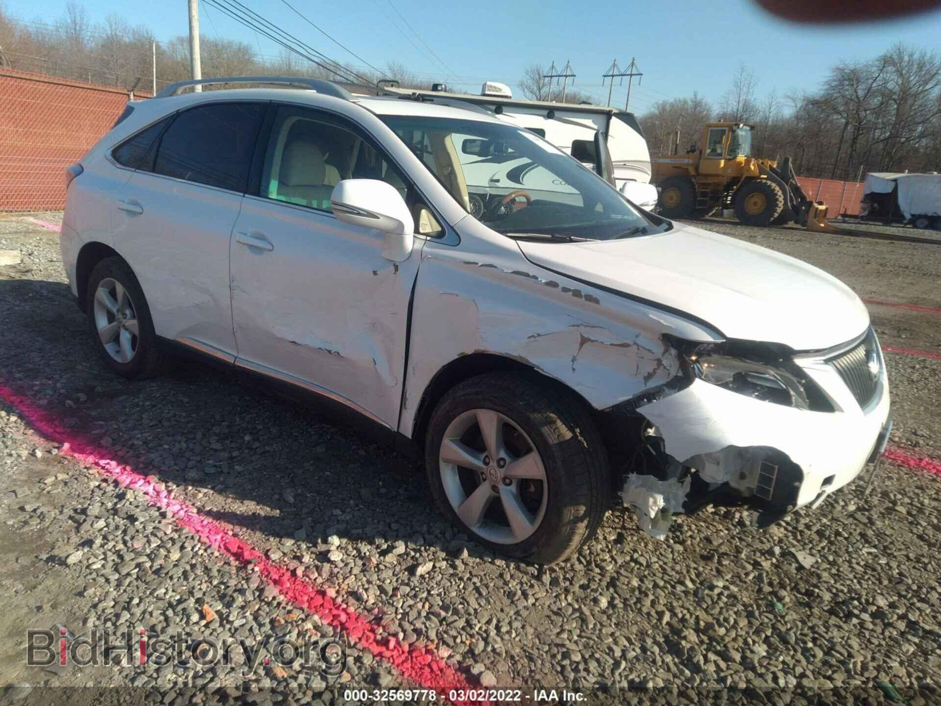Photo 2T2BK1BA6BC120341 - LEXUS RX 350 2011