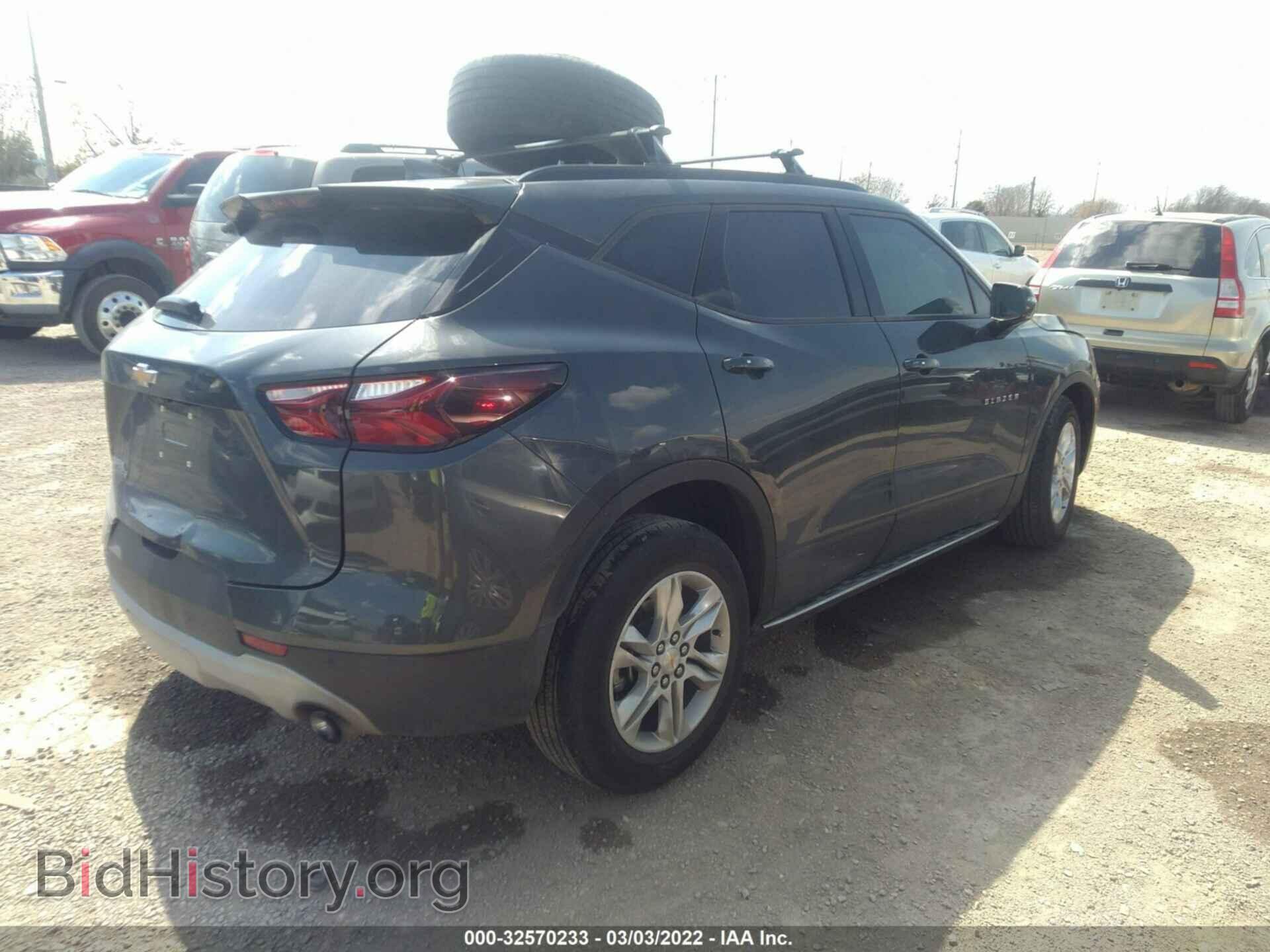 2019 CHEVROLET BLAZER - VIN: 3GNKBCRS6KS628351 - Фото 4