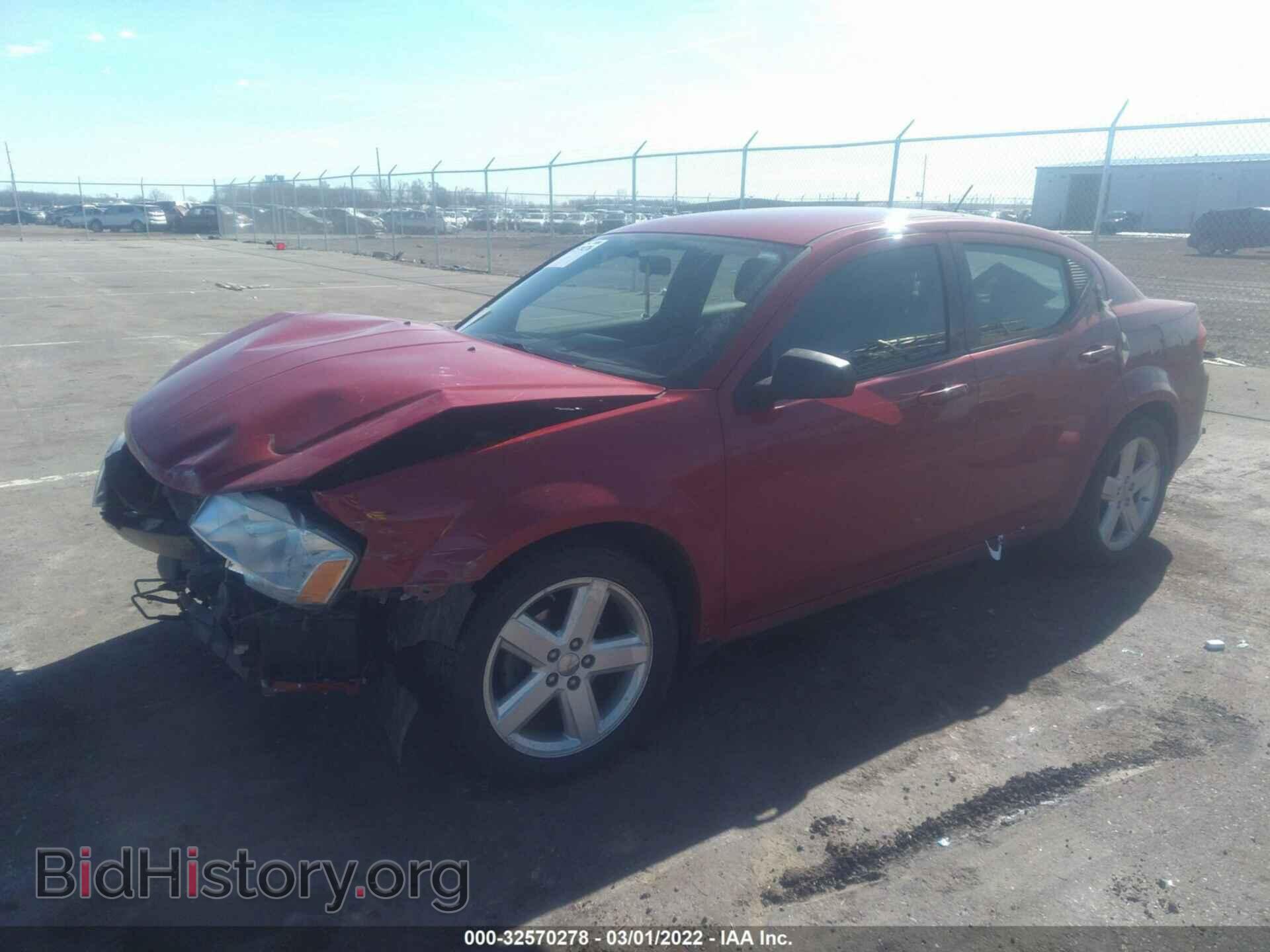 2013 DODGE AVENGER - VIN: 1C3CDZAB8DN518294 - Фото 2