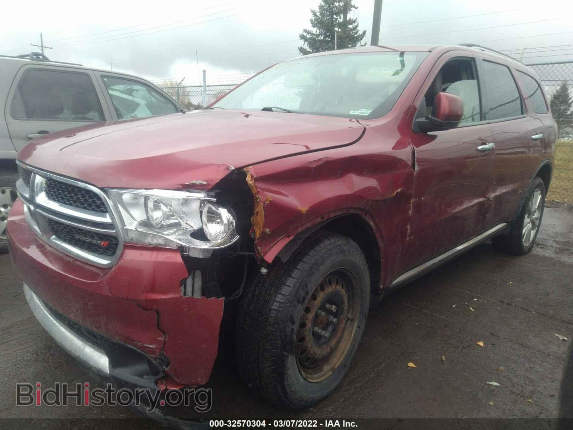 2013 DODGE DURANGO - VIN: 1C4RDJDG3DC670624 - Фото 2