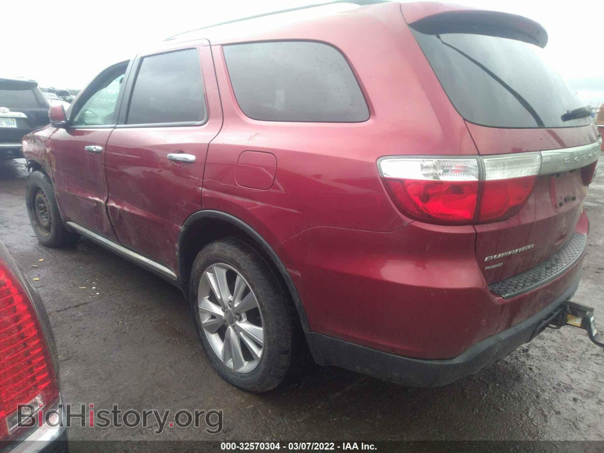 2013 DODGE DURANGO - VIN: 1C4RDJDG3DC670624 - Фото 3