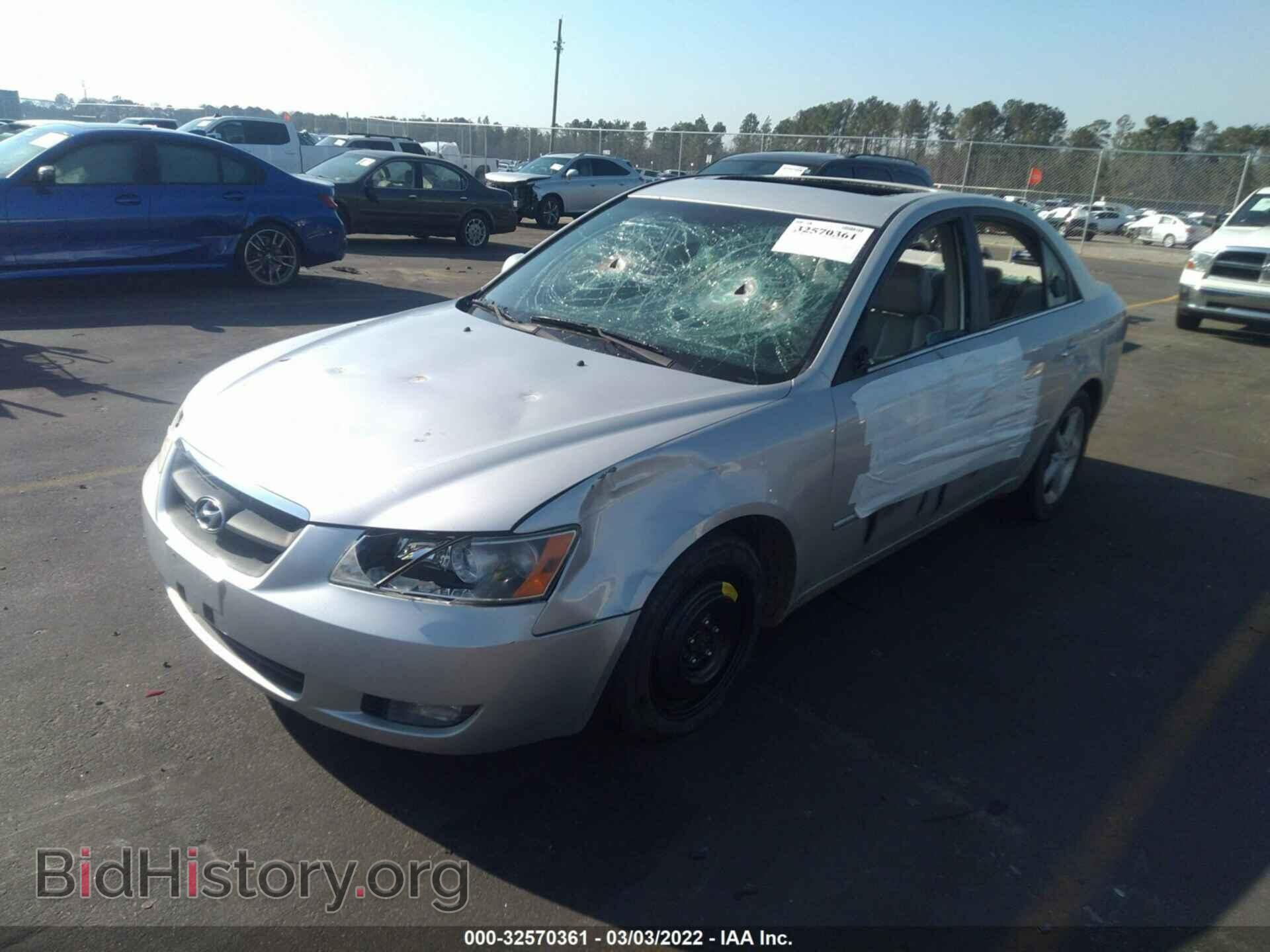 2006 HYUNDAI SONATA - VIN: 5NPEU46F76H045798 - Фото 2