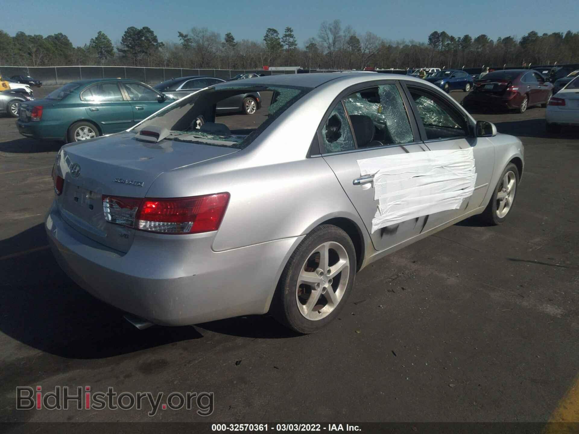 2006 HYUNDAI SONATA - VIN: 5NPEU46F76H045798 - Фото 4