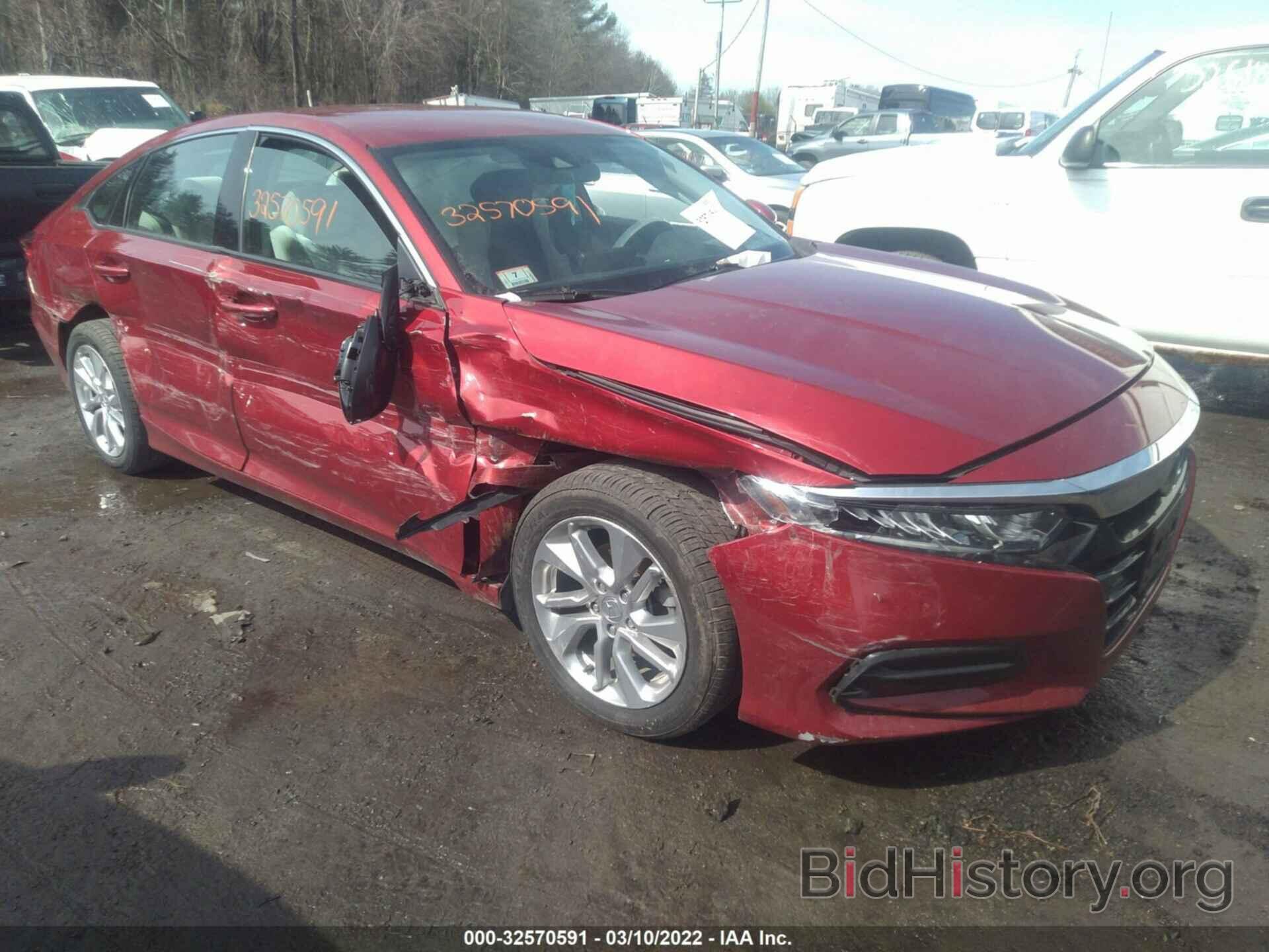 Photo 1HGCV1F17KA042829 - HONDA ACCORD SEDAN 2019