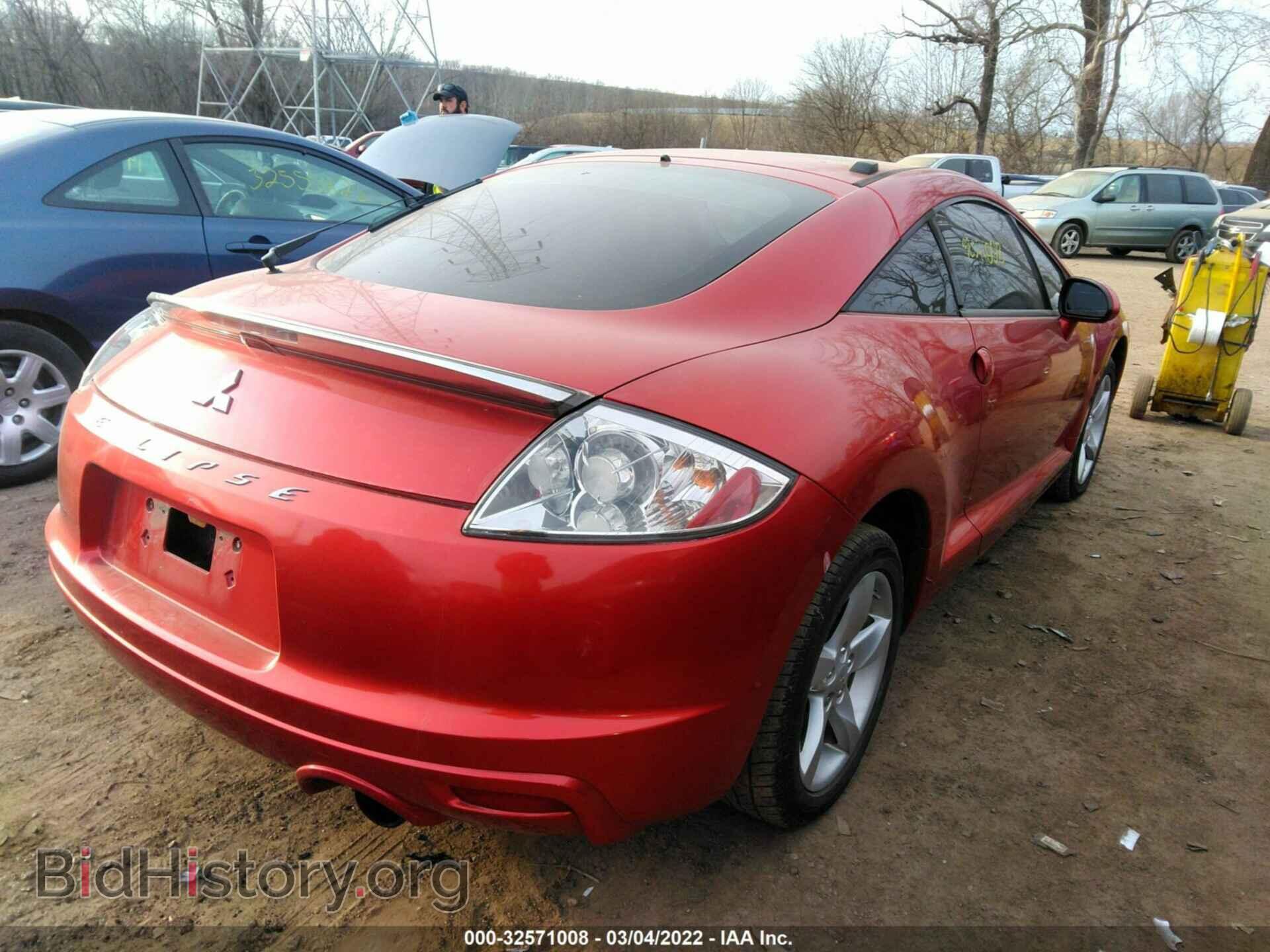 2009 MITSUBISHI ECLIPSE - VIN: 4A3AK24F39E023598 - Фото 4