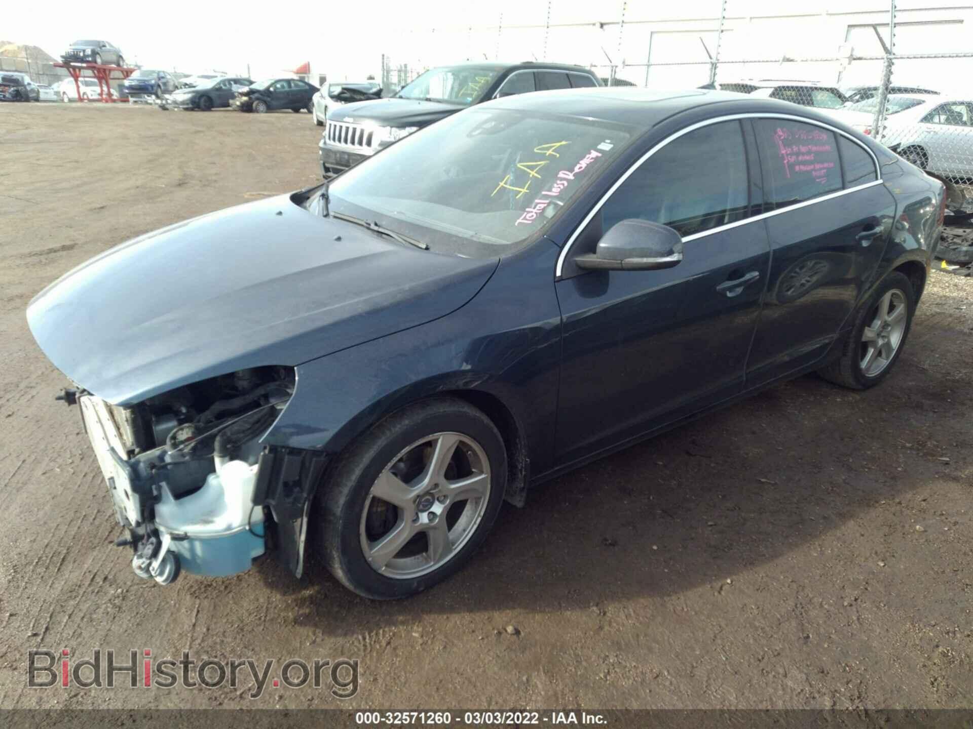 2012 VOLVO S60 - VIN: YV1622FS1C2120062 - Фото 2